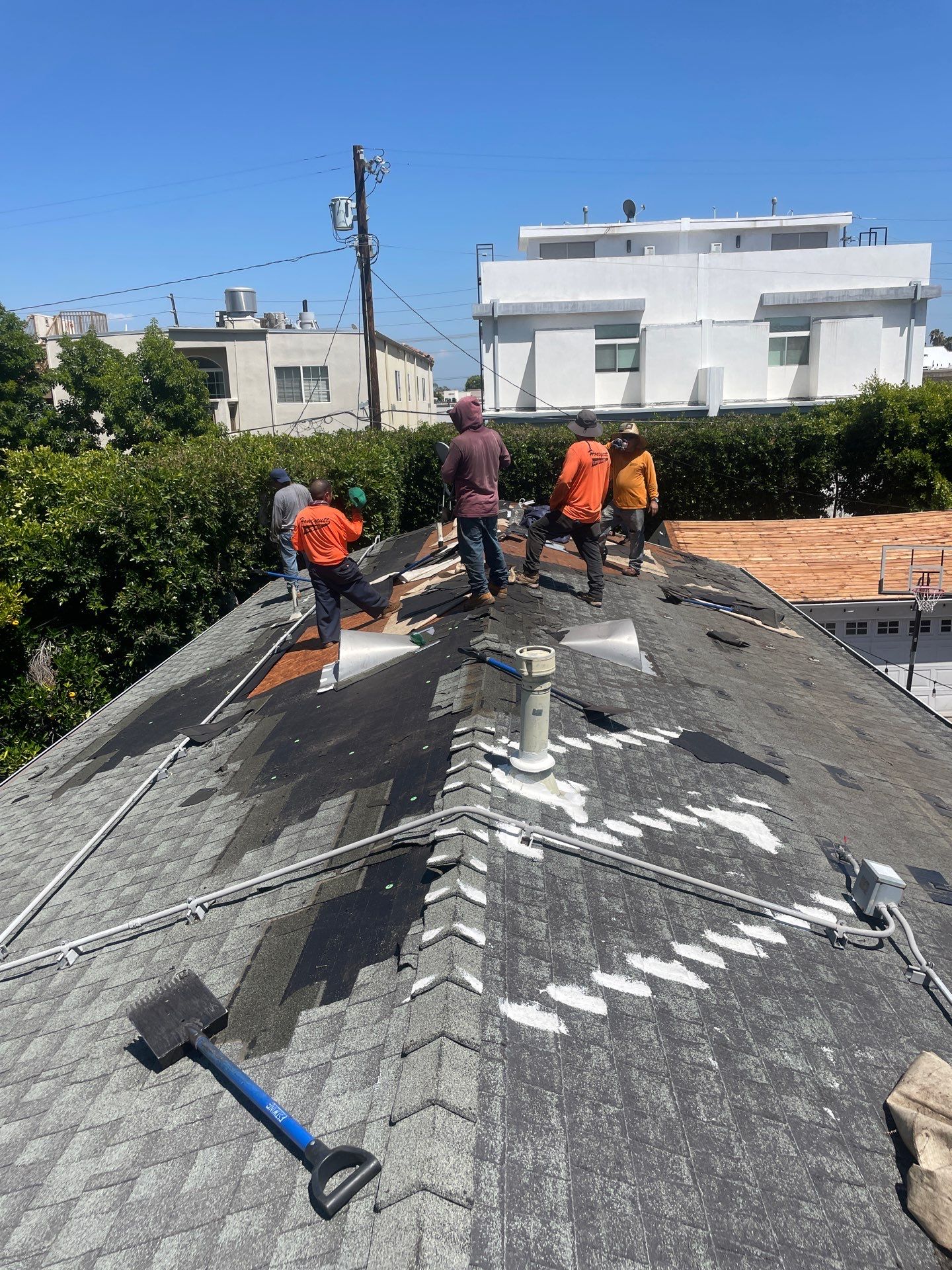 Resident Project in Sherman Oaks, CA by Hull Brothers Roofing