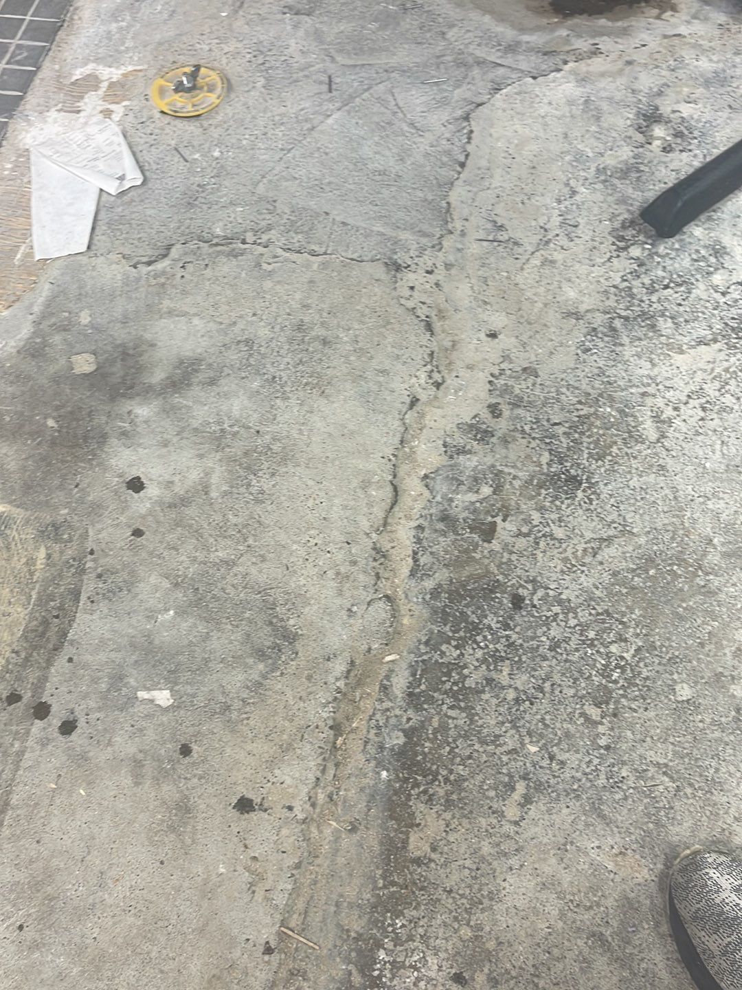 Restaurant Food Prep basement Project in Heidelberg by Floors in a Day, Inc