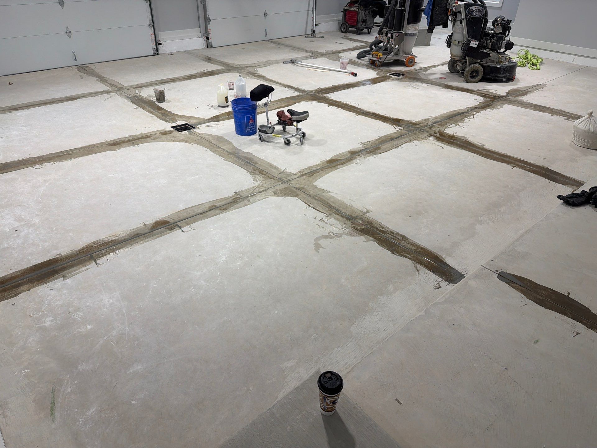 Garage & Basement Epoxy Floor Coating | Whitehall, Michigan by Gordon Painting