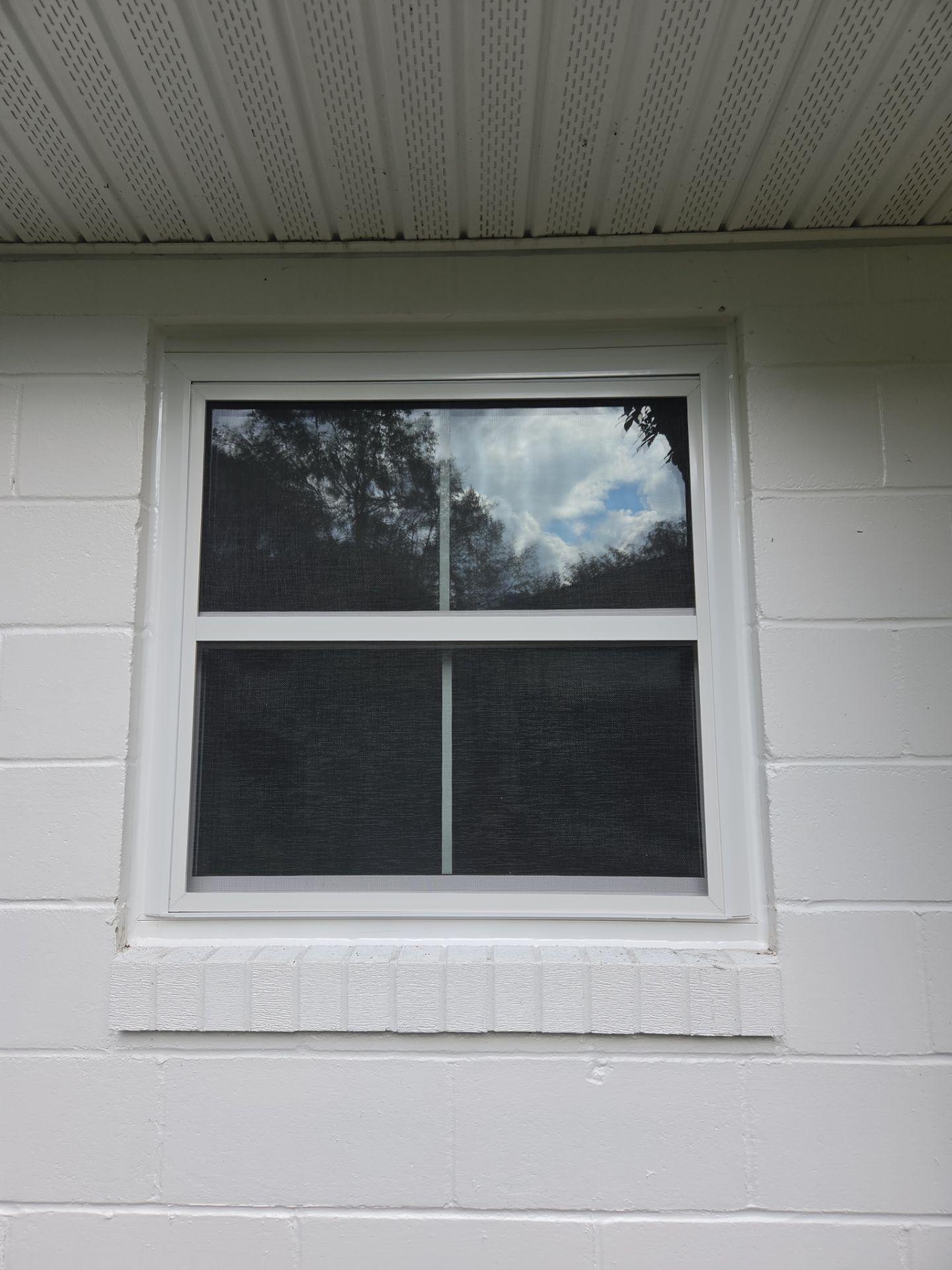 Energy Efficient Window Replacement for Gainesville White Brick Ranch by Windows & Doors Store