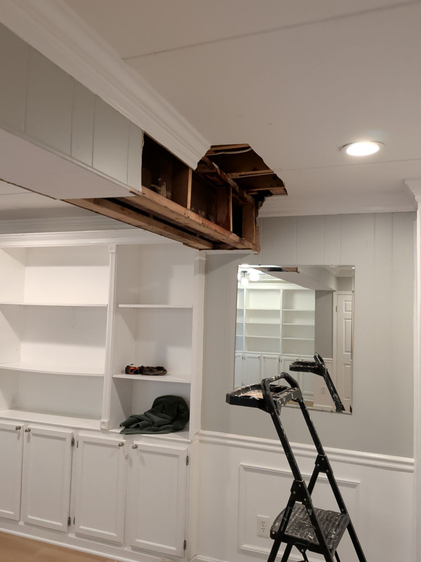 Interior Leak Remediation and Drywall Restoration in Vienna by Contracting Bros Llc