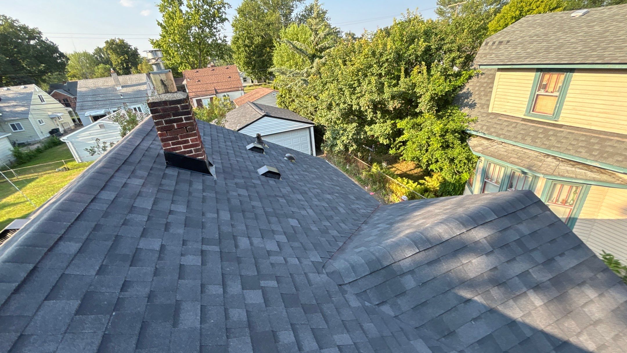 Roof Replacement using Owens Corning Onyx Black by 180 Contractors