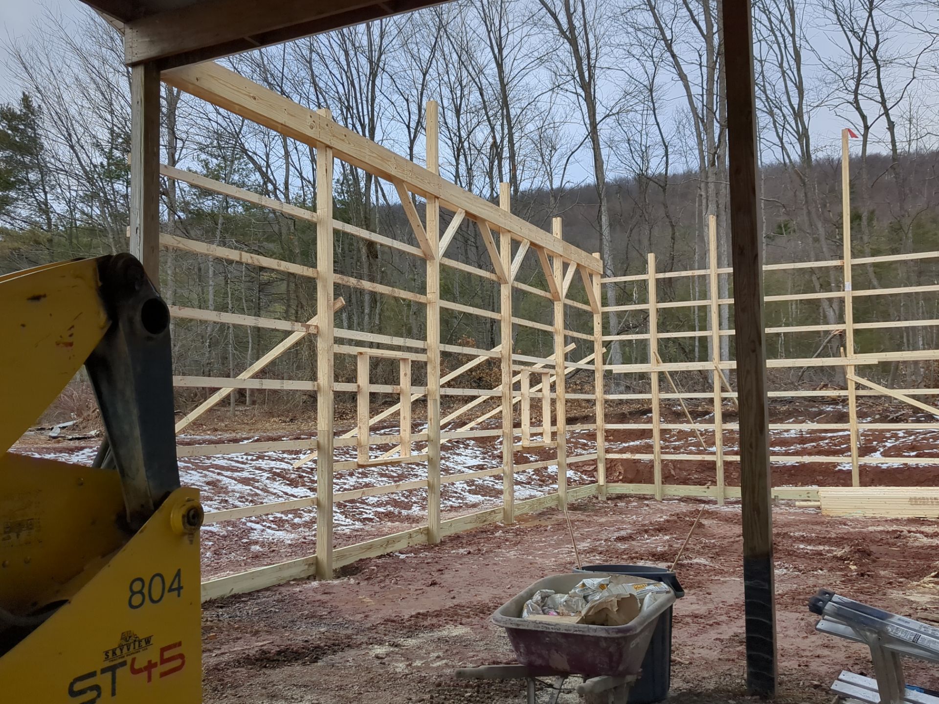Pole Barn addittion by Esh Builders