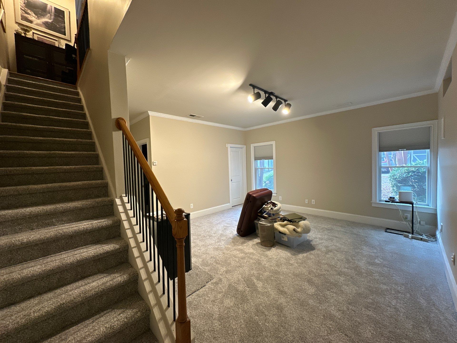 Basement Transformation in Decatur by Atlanta's Paint Doctor