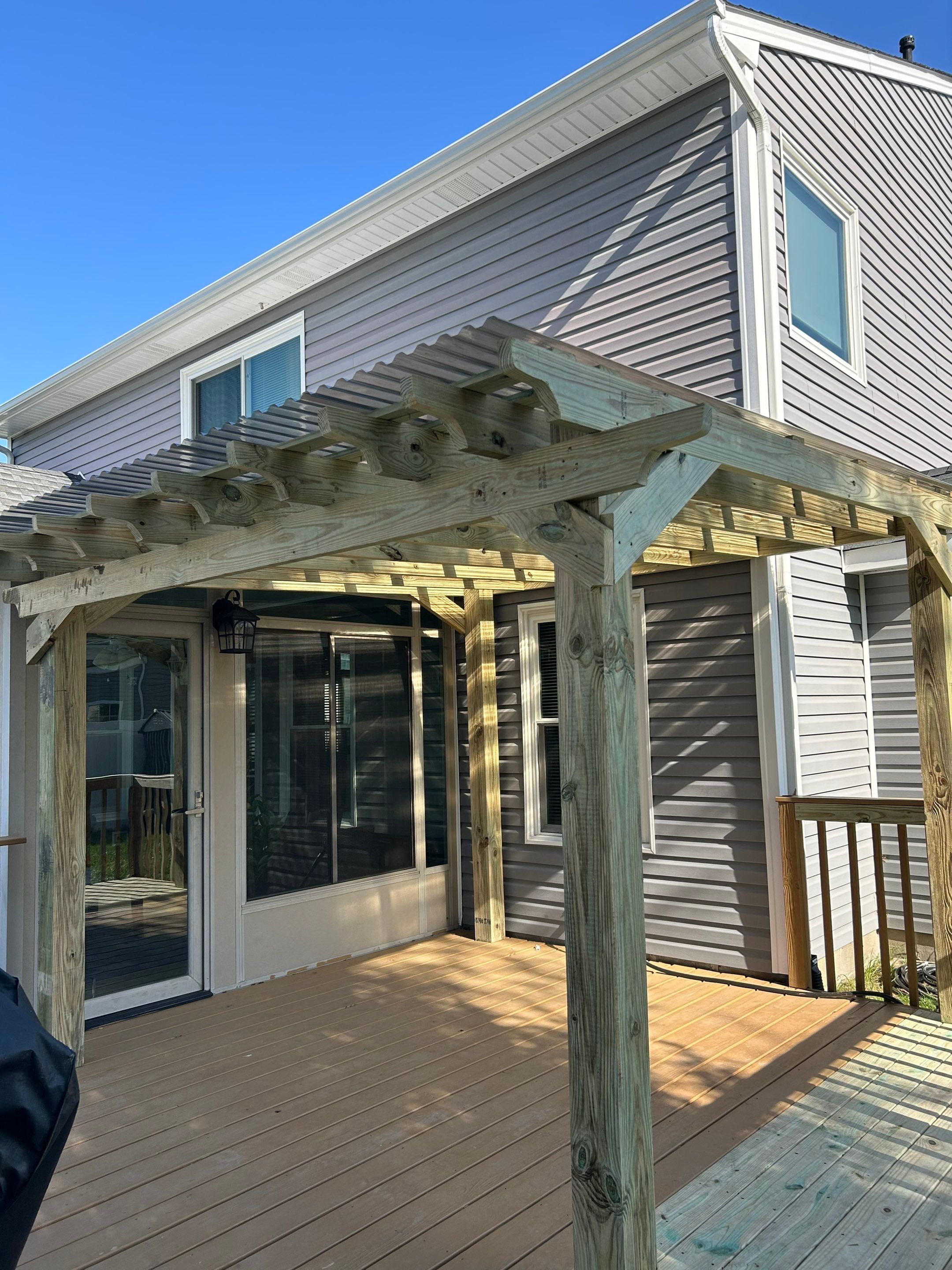 Custom Decks and Pergolas Built to Impress by Tidewater Fence