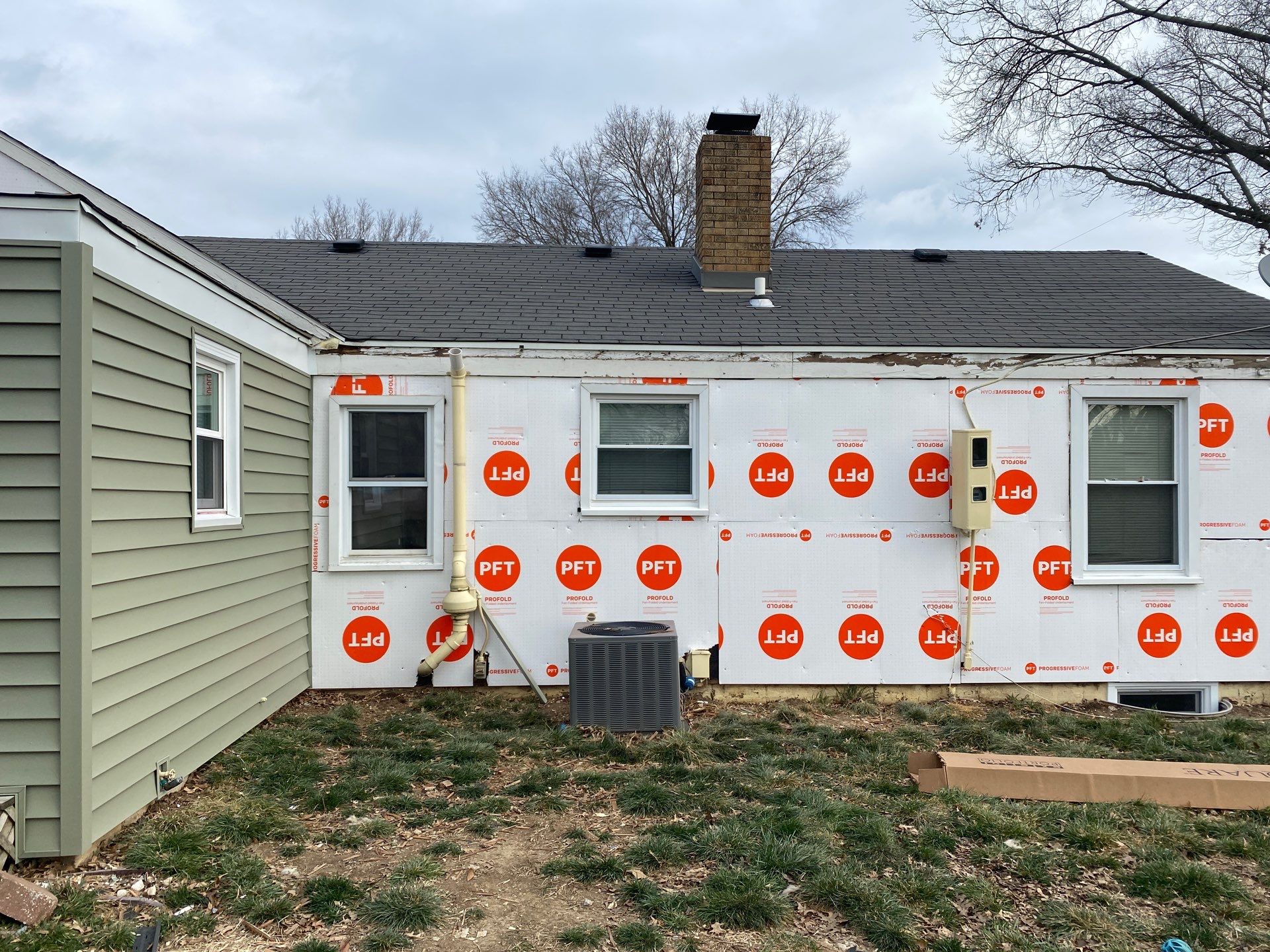 Out with old in with the new! by EEC  Windows, Siding & Roofing 