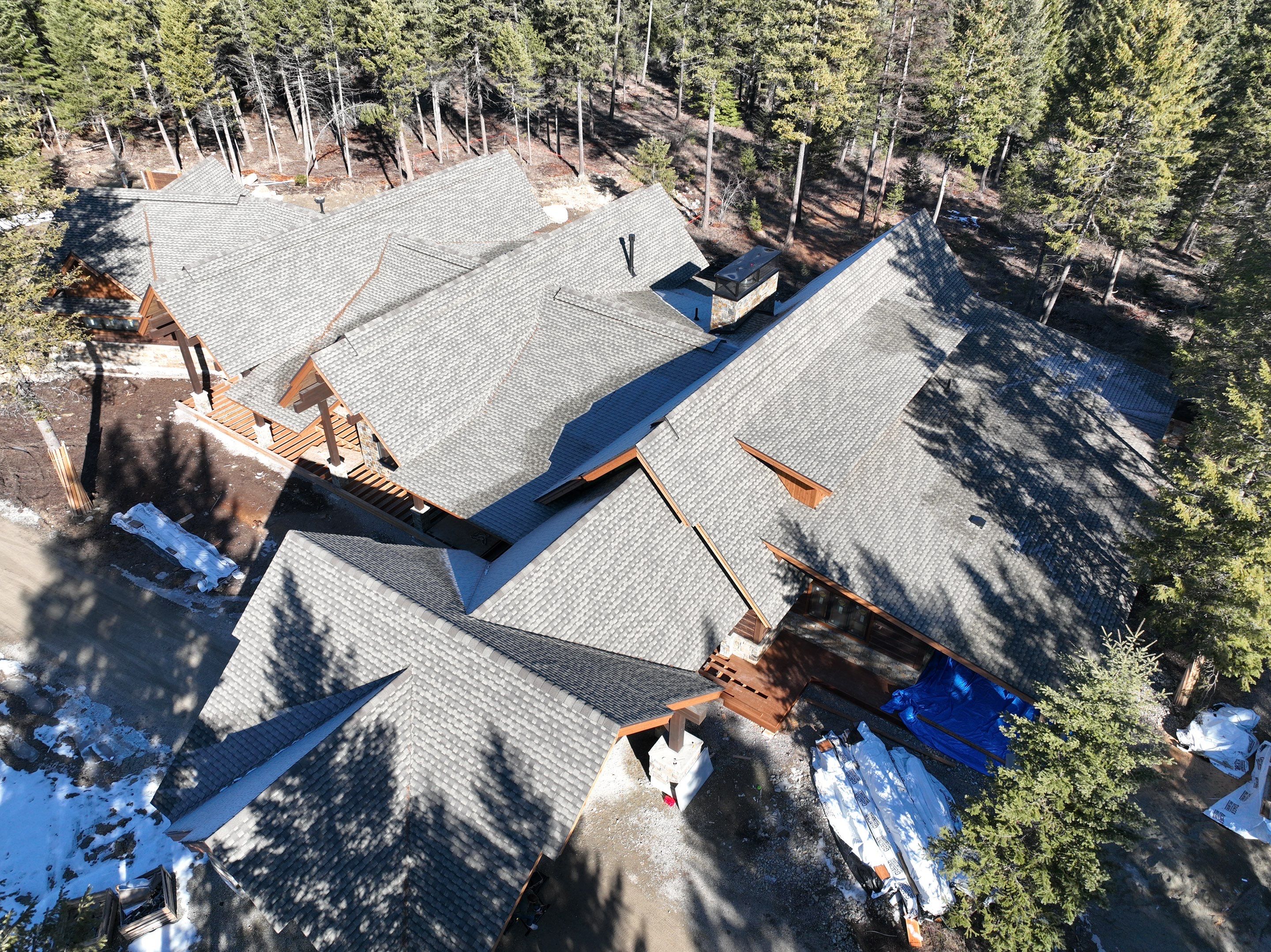 UHDZ Whitefish Hills - Weathered Wood by Montana Roofing Solutions