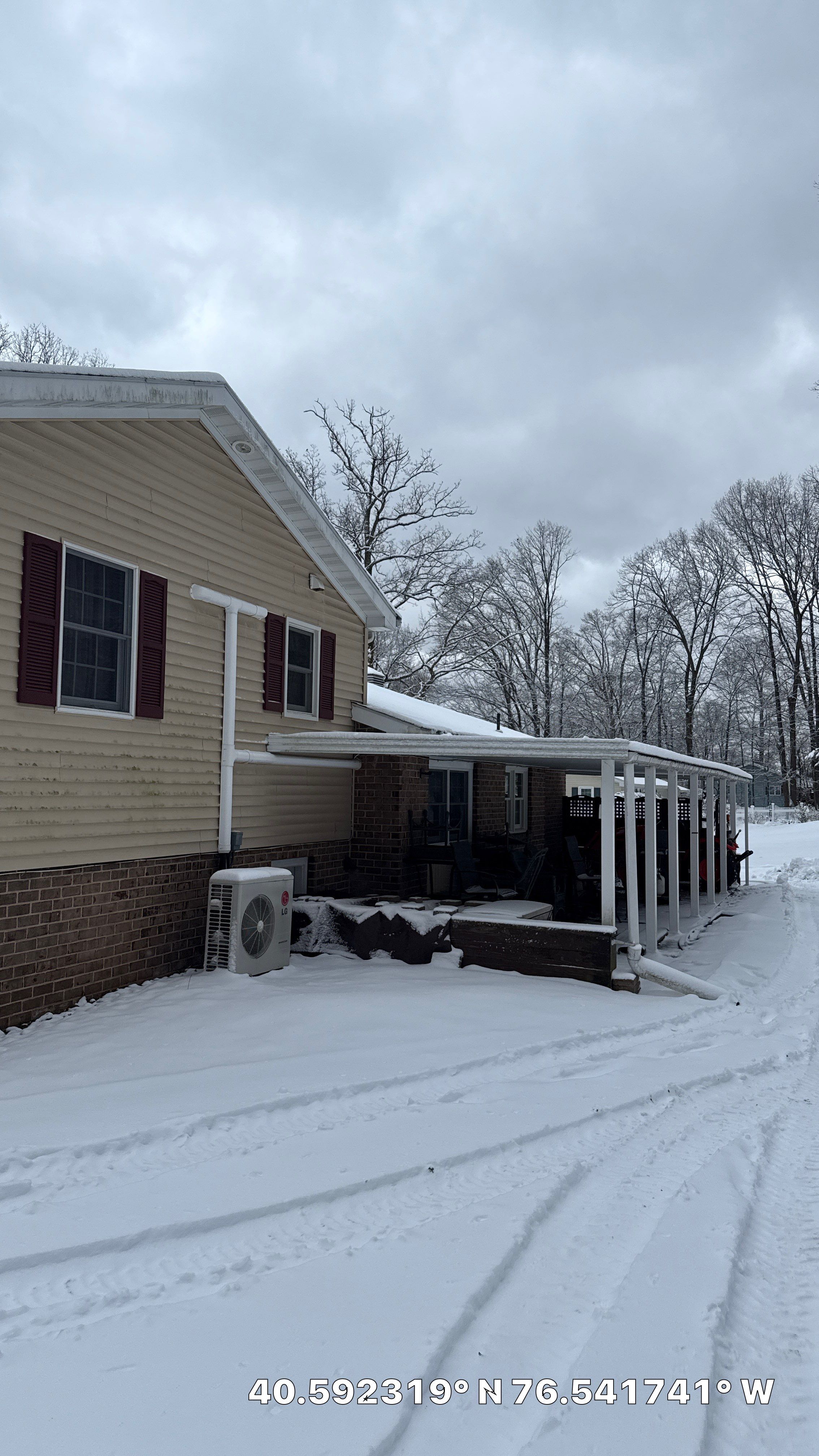GAF Timberline Shingle Replacement and Porch Roof Construction in Tower City by Esh Builders