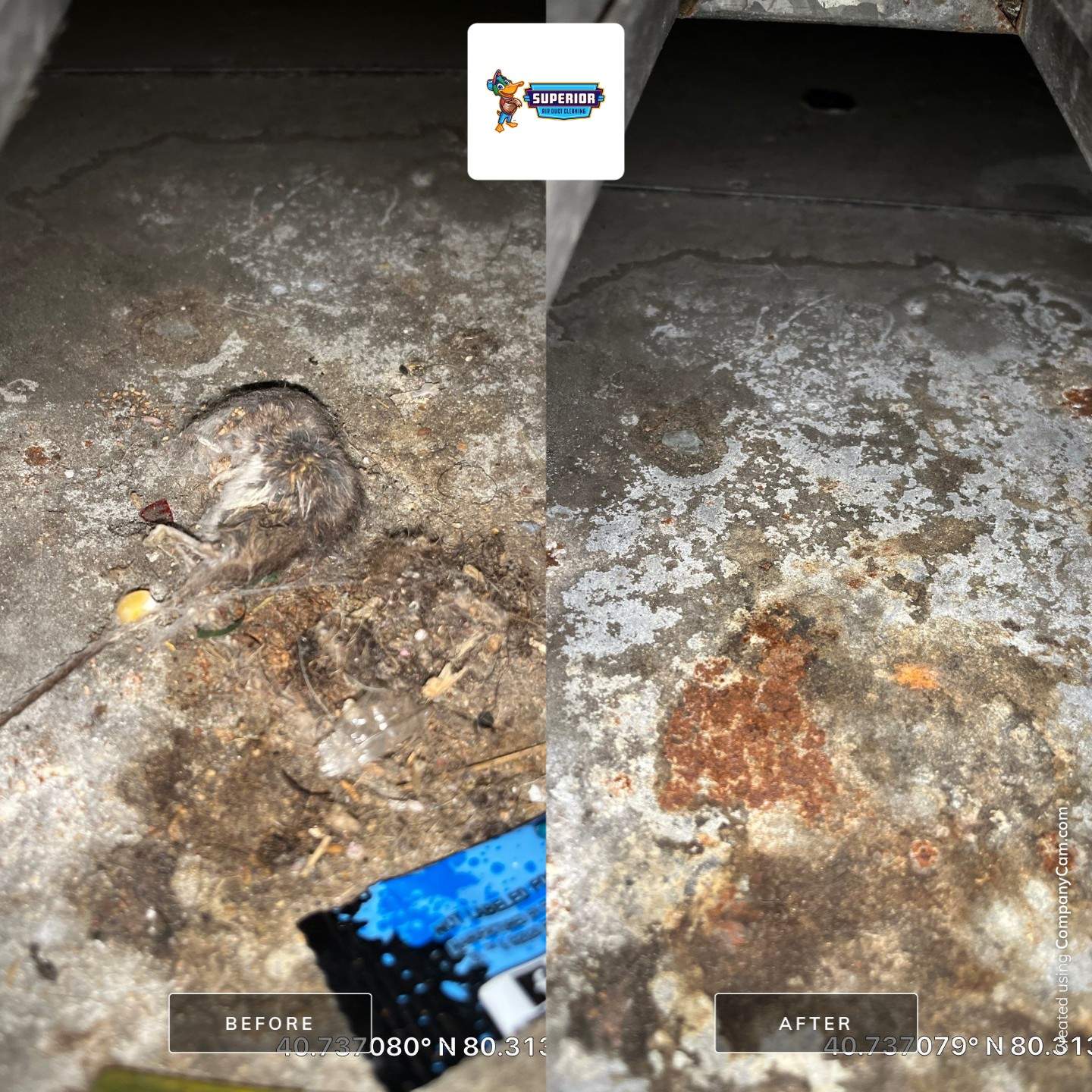 Air Duct Cleaning With a Vacuum Truck in New Brighton, PA by Superior Air Duct Cleaning