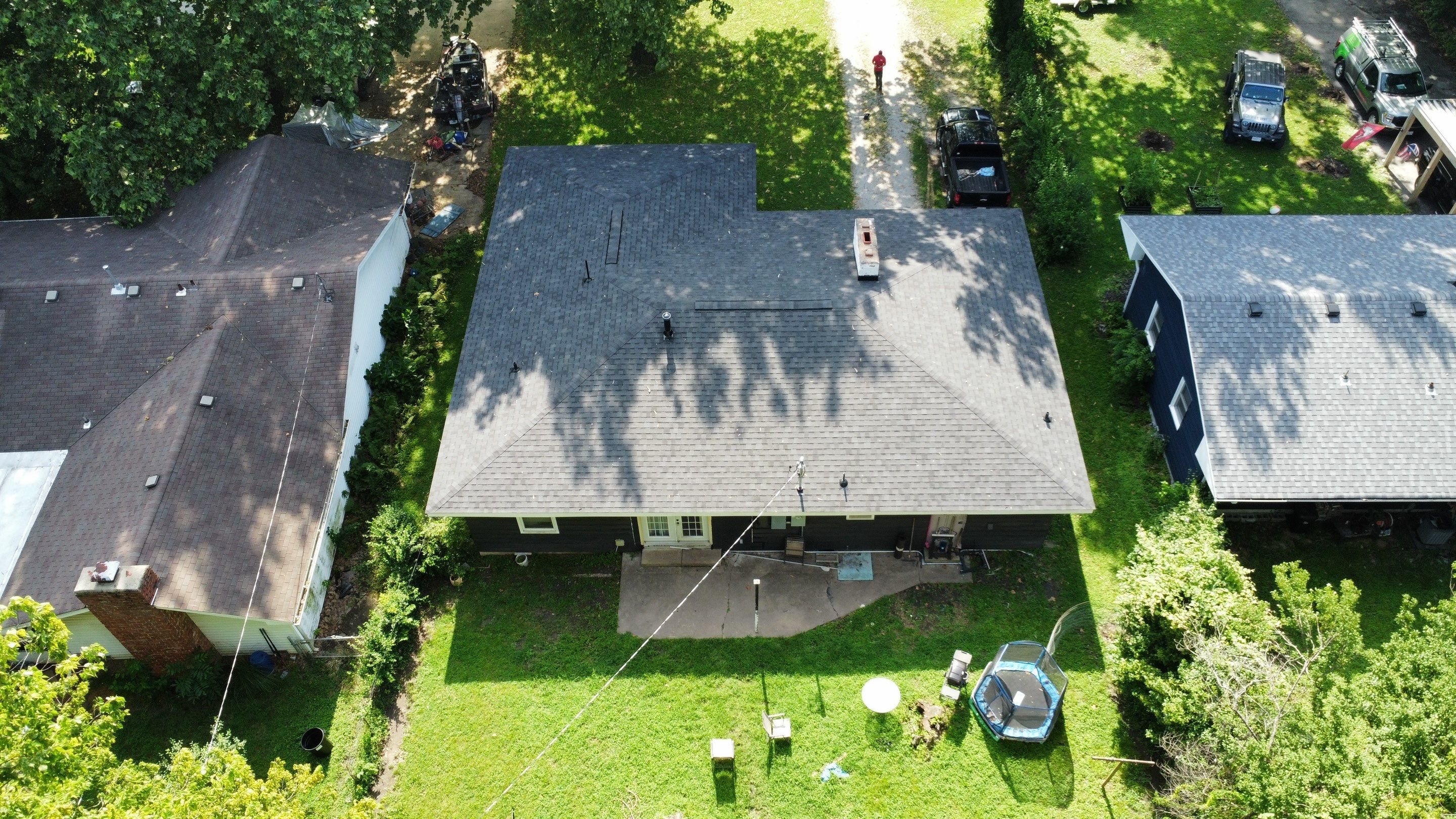 Residential Roofing Install - Atlas Pinnacle Pristine Shingles - Color Black Shadow  by Titan Commercial & Residential Roofing 