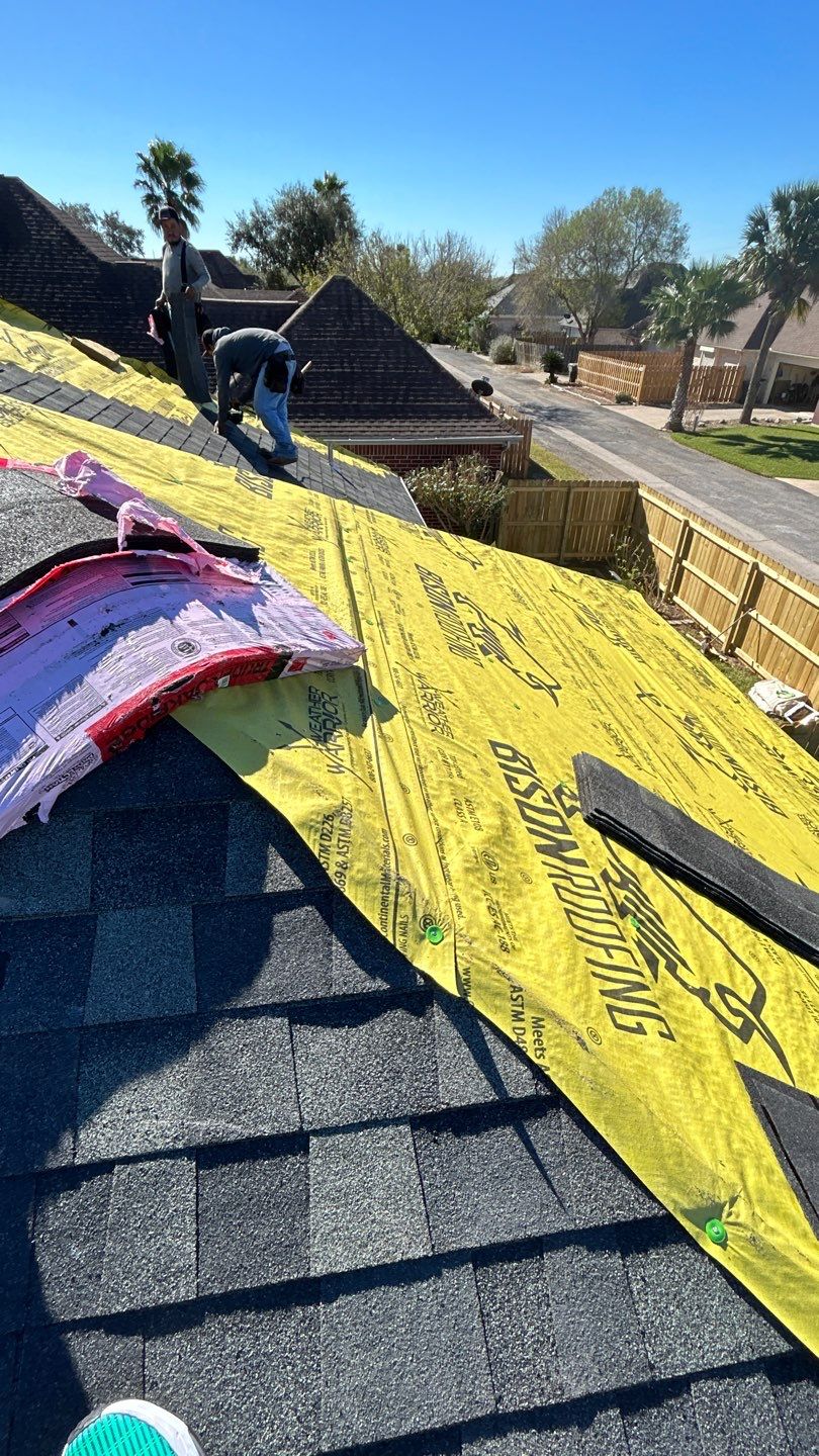 Harlingen Roof Project by Bison Roofing  