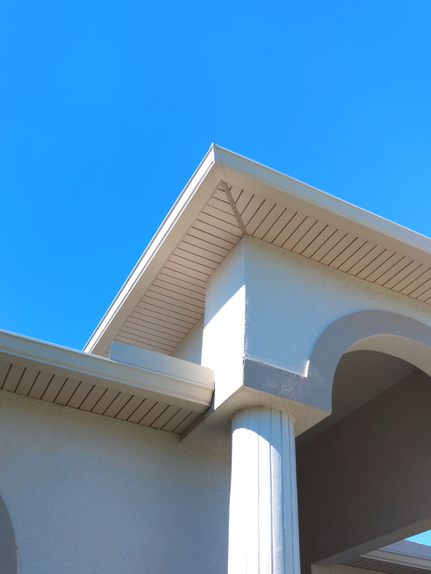 Cameo New Gutters and Soffit Installation FL by Gutter Professors