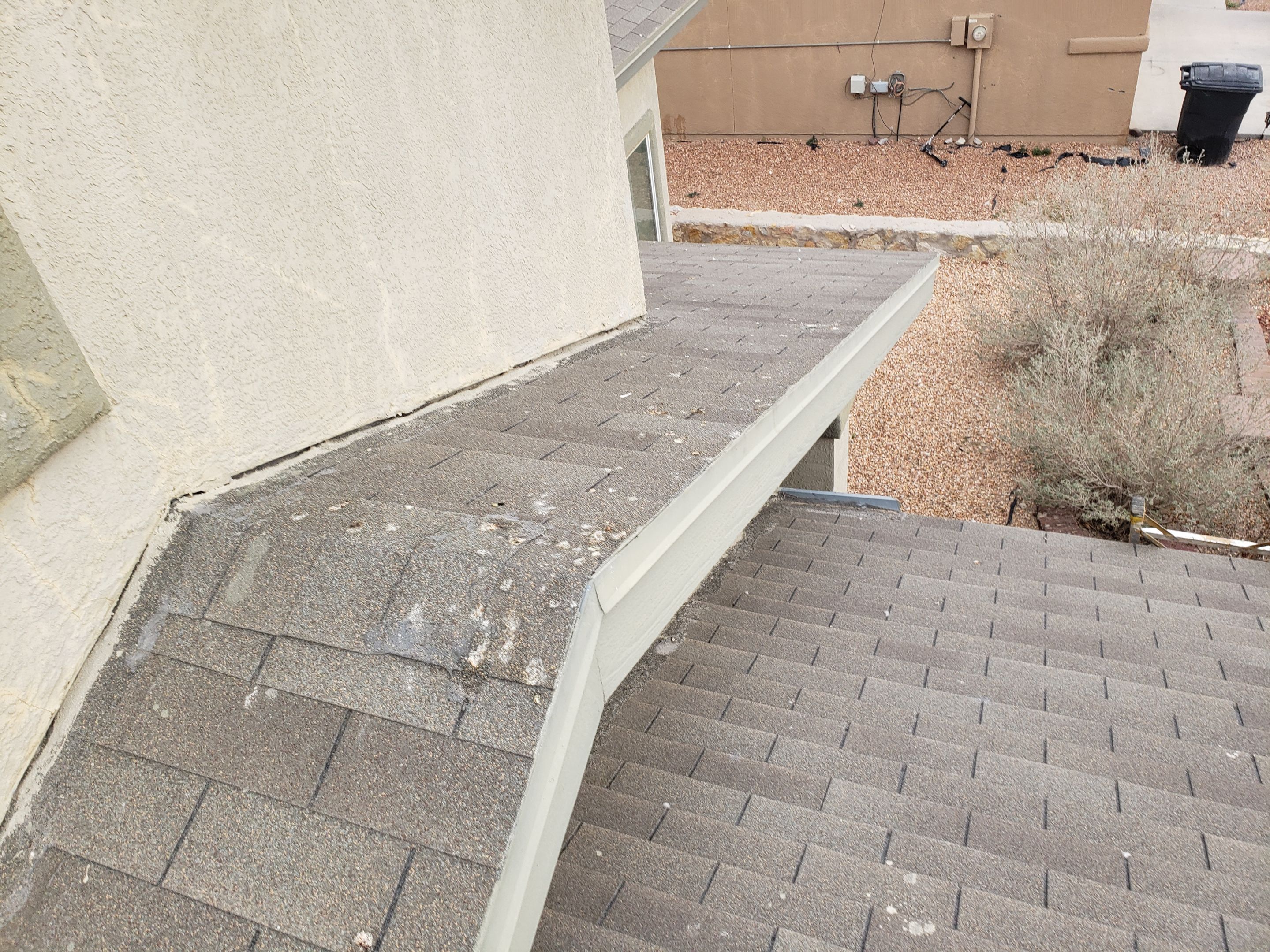 Shingle roof restoration by SPF Services 