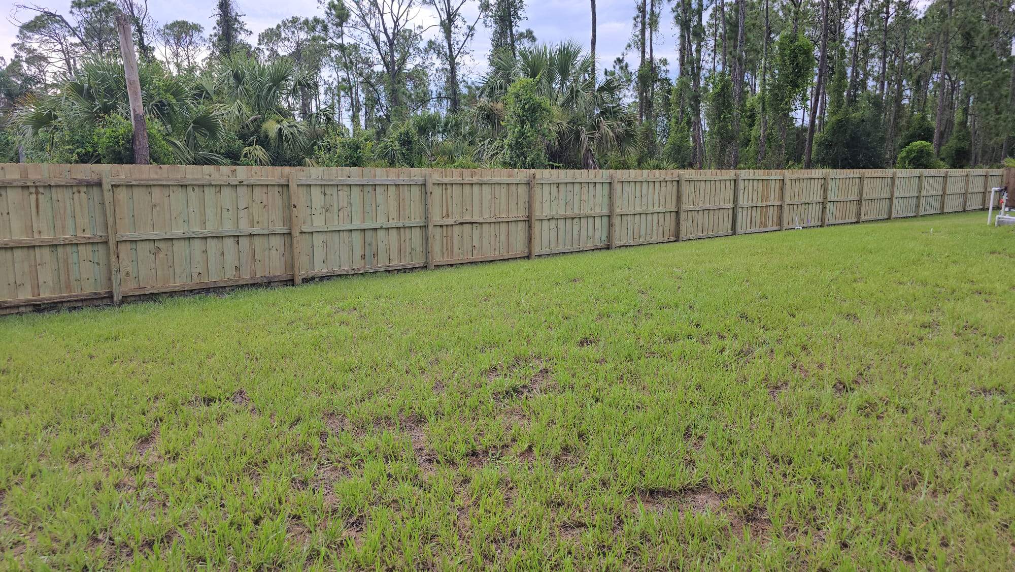 Wood Install in North Port by True Fence LLC