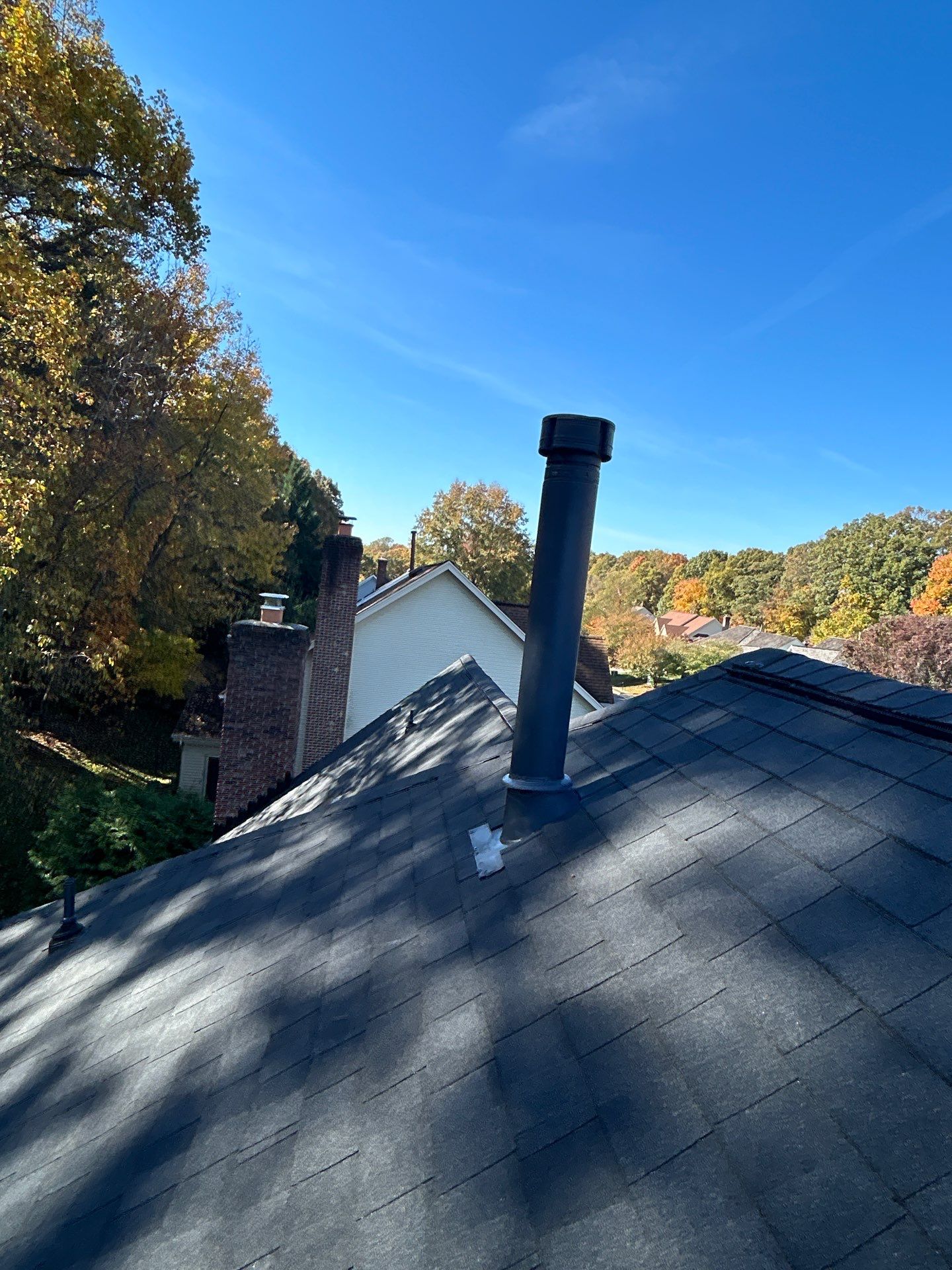 Burke: Residential Roof Replacement with CertainTeed Landmark Pro Designer Shingles in Max Def Charcoal Black by RM Banning, Inc.