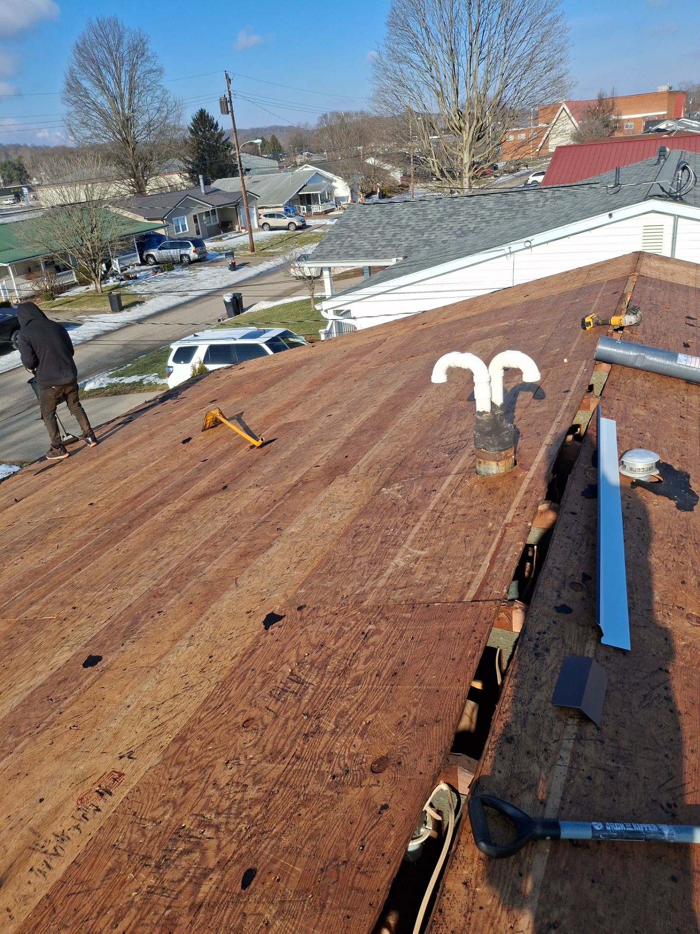 Residential Roofing Installation using Metal by Rainstoppers Roofing
