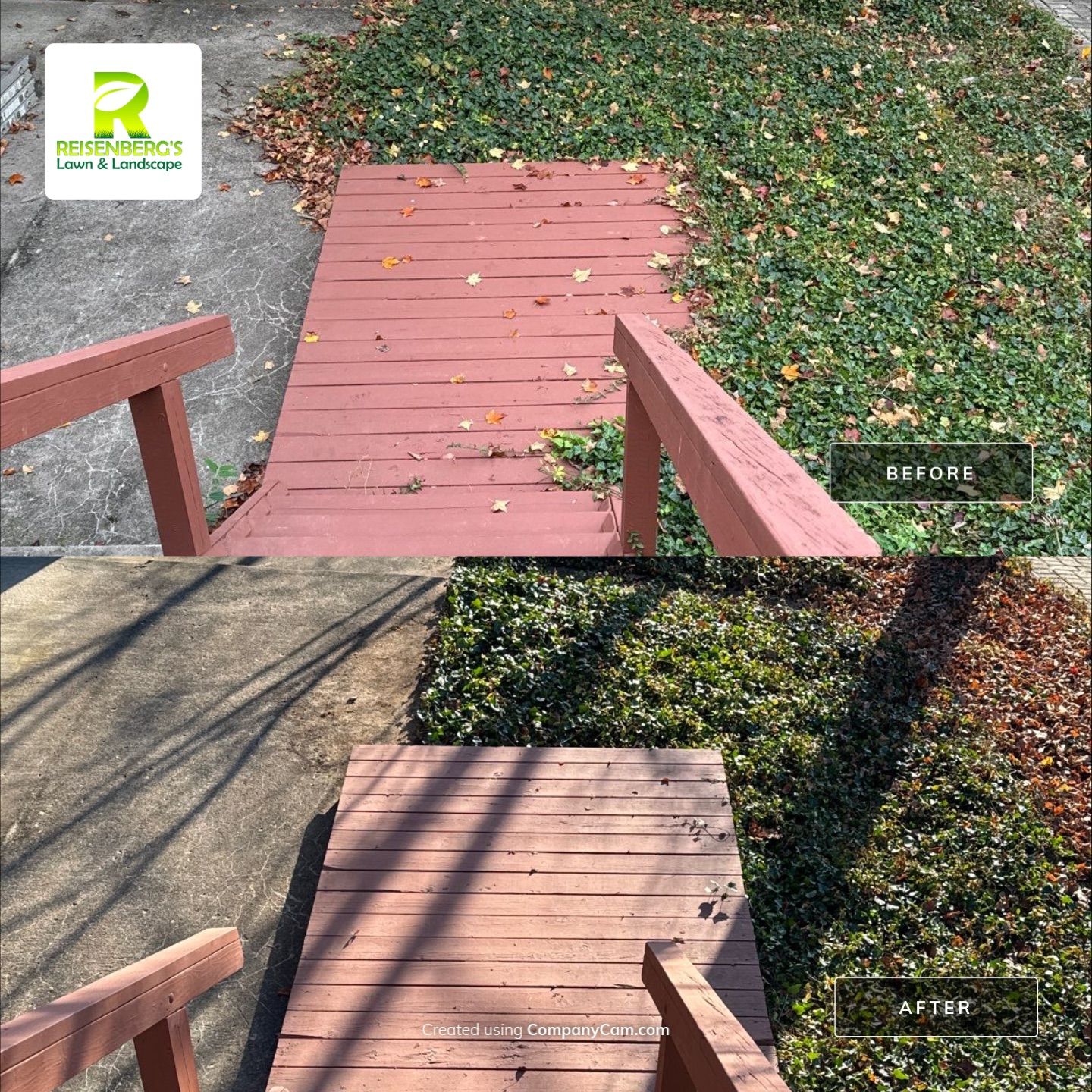 Fall Clean Up & Leaf Removal  by Reisenberg’s Lawn & Landscape, LLC