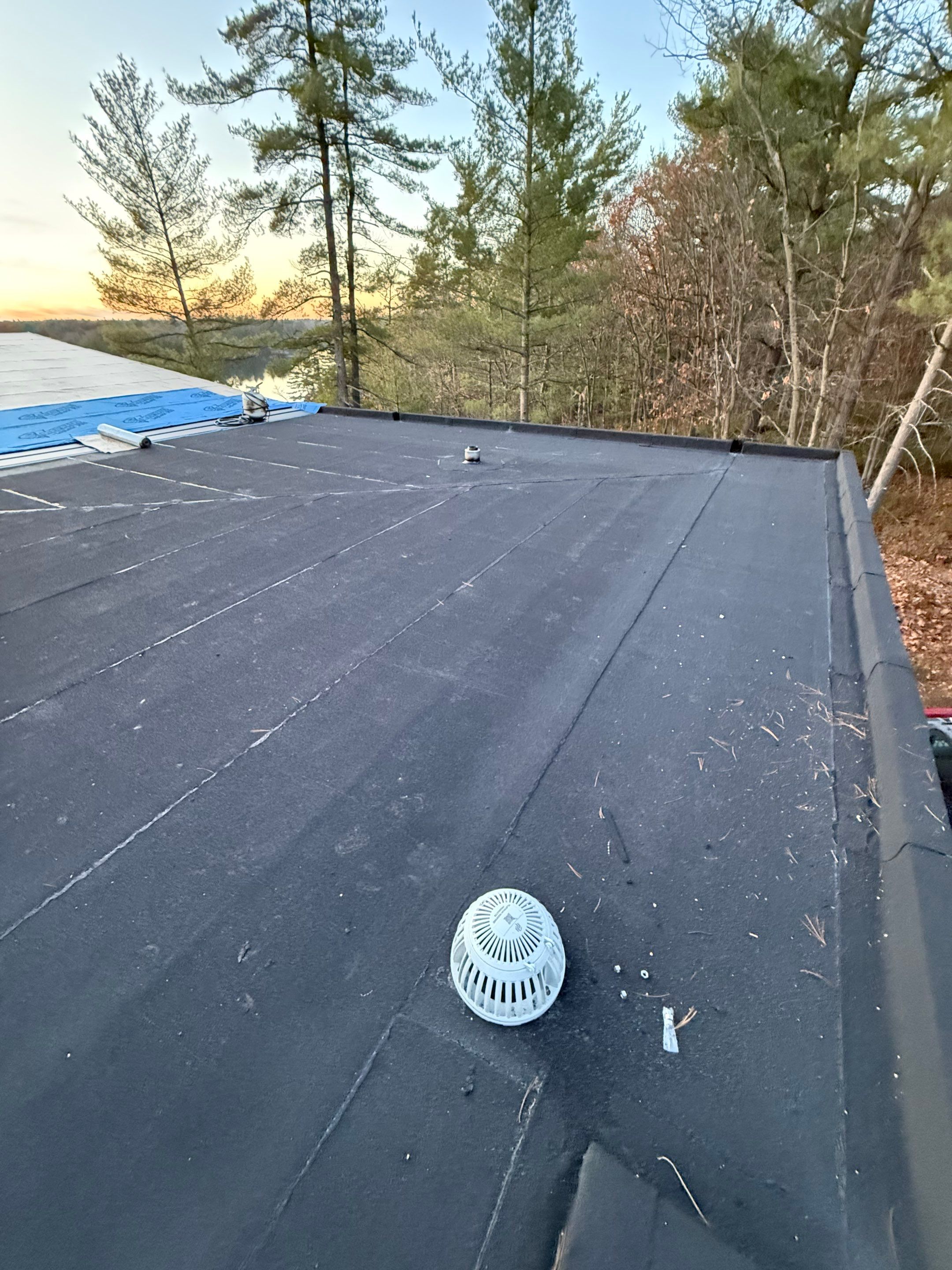 New Home Construction using 16" Standing Seam Panels by Jay Carter Roofing & Sheet Metal