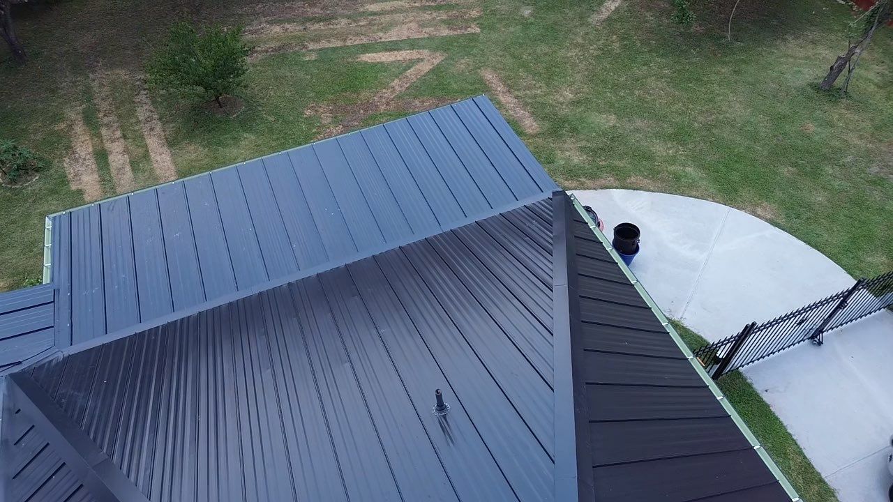 Matte Black - L&A Metals Class 4 UL 2218 Standing Seam Metal by RoofsOnly.com