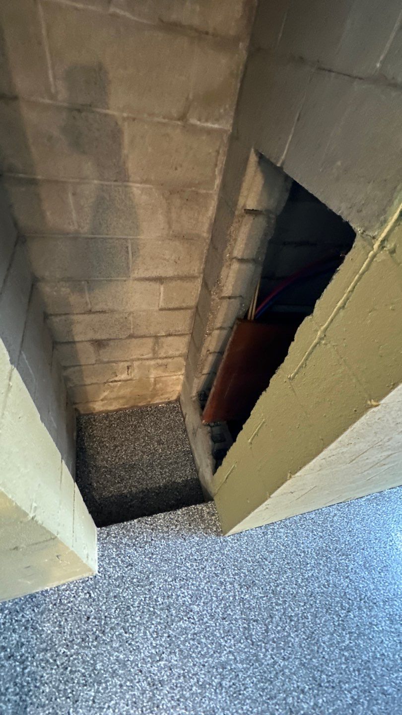 Basement + Garage Project in Pittsburgh by Floors in a Day, Inc