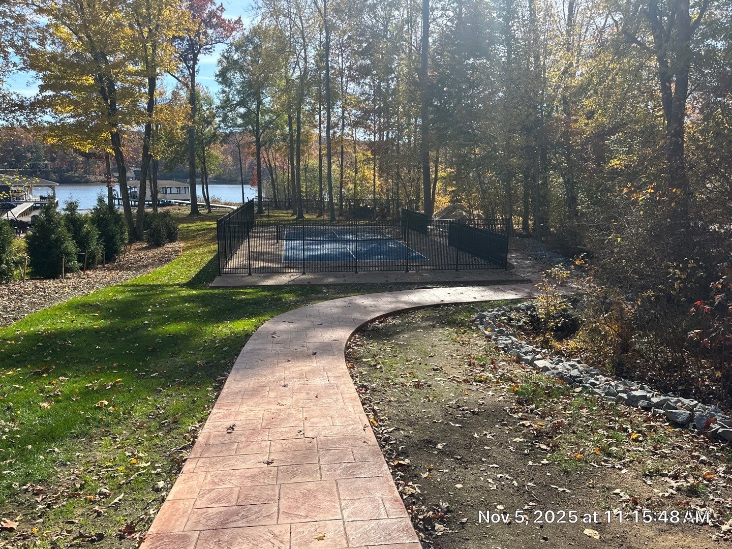 Pickle Ball Court in Mineral by City Light Construction LLC