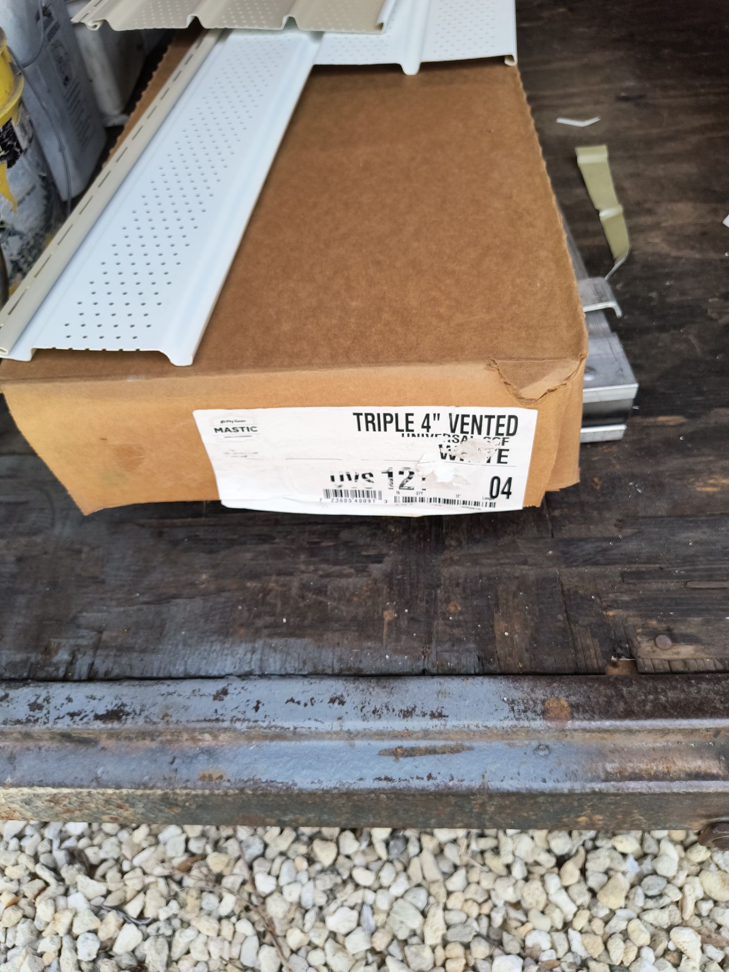 Soffit and Fascia Installation using White Soffit in Sarasota Fl by Gutter Professors