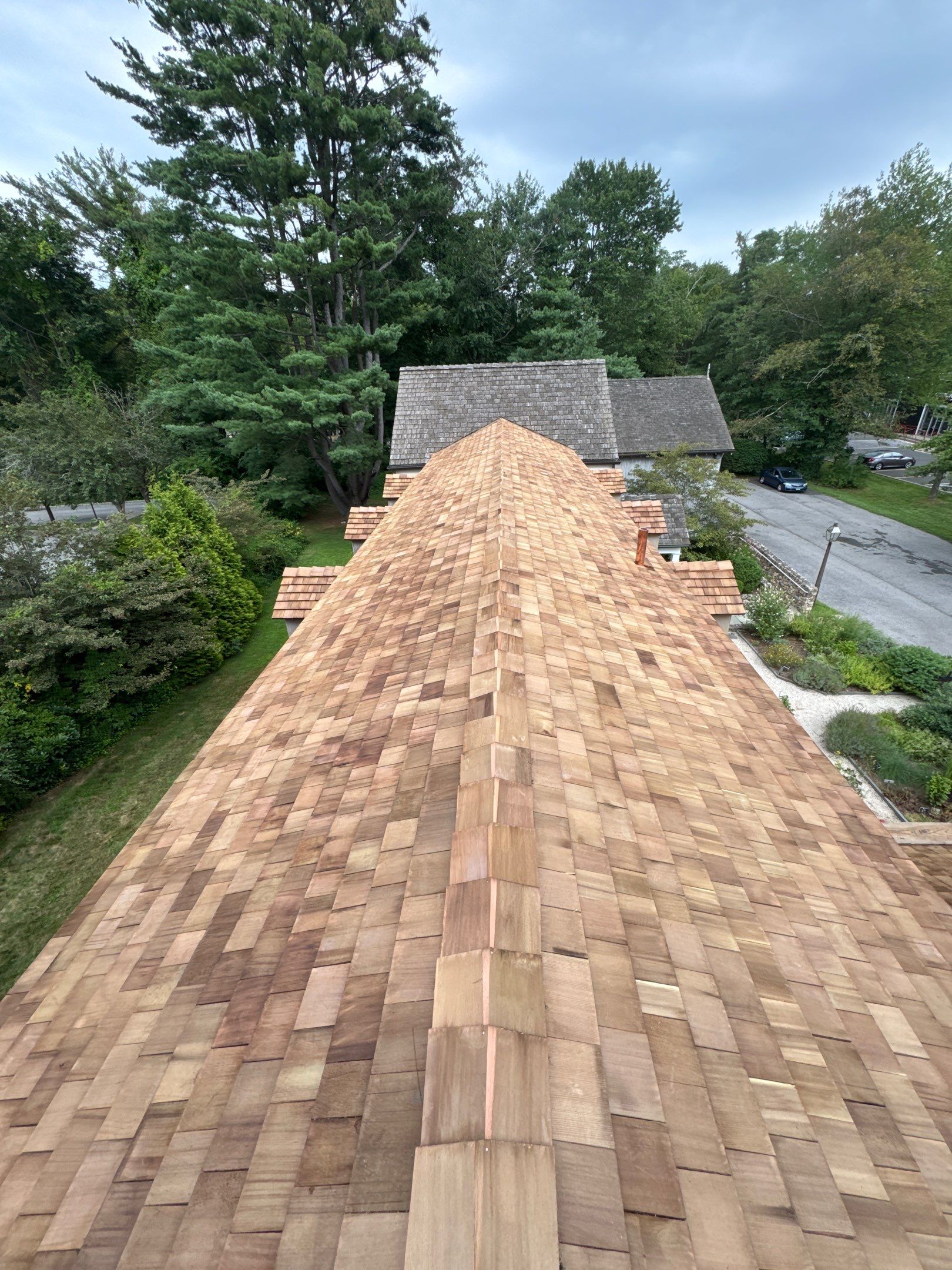 Darien Historic Museum - Cedar Roof Restoration by Rinaldi Roofing