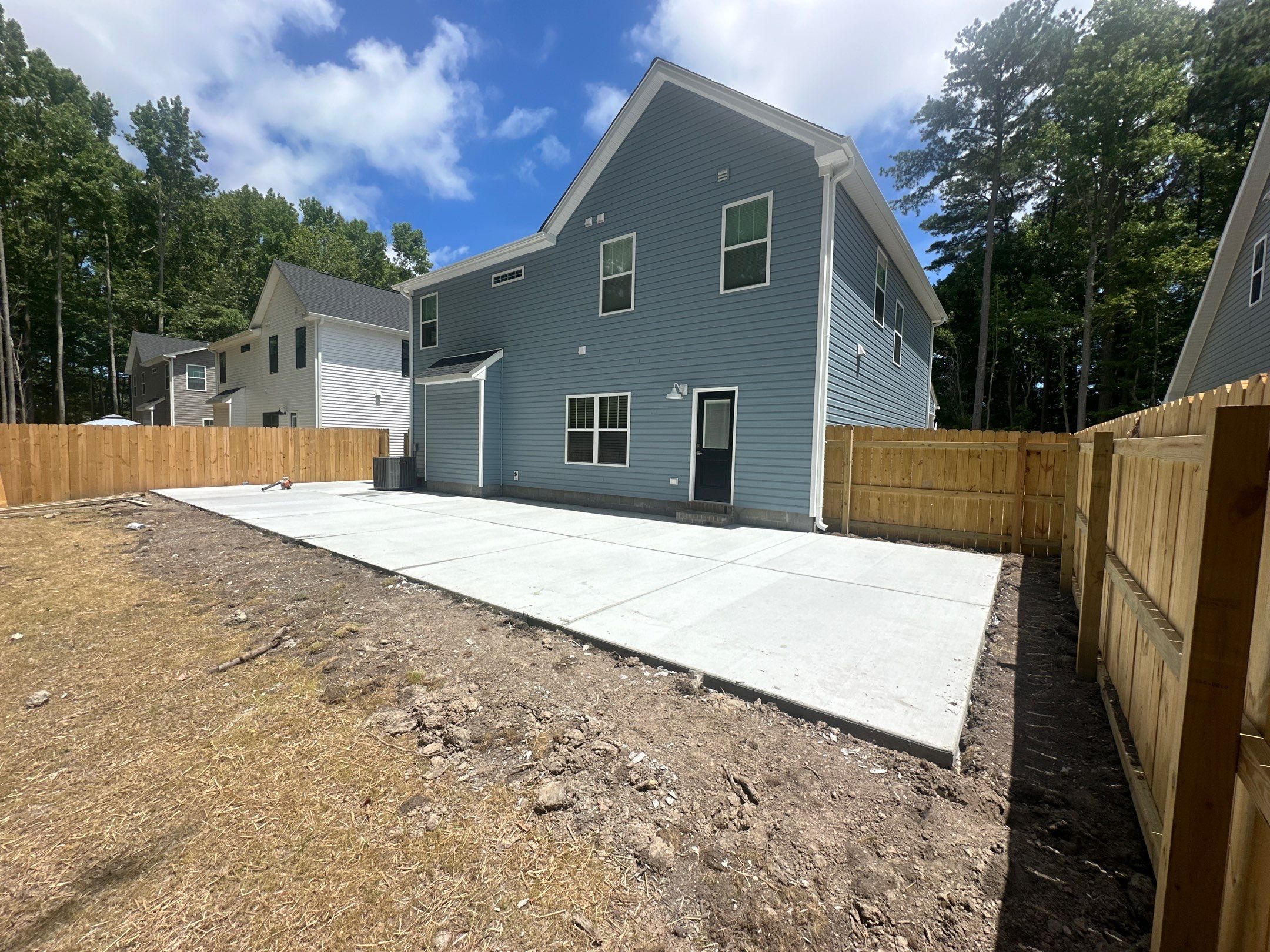 Project in Virginia Beach by Sam The Concrete Man Virginia Beach