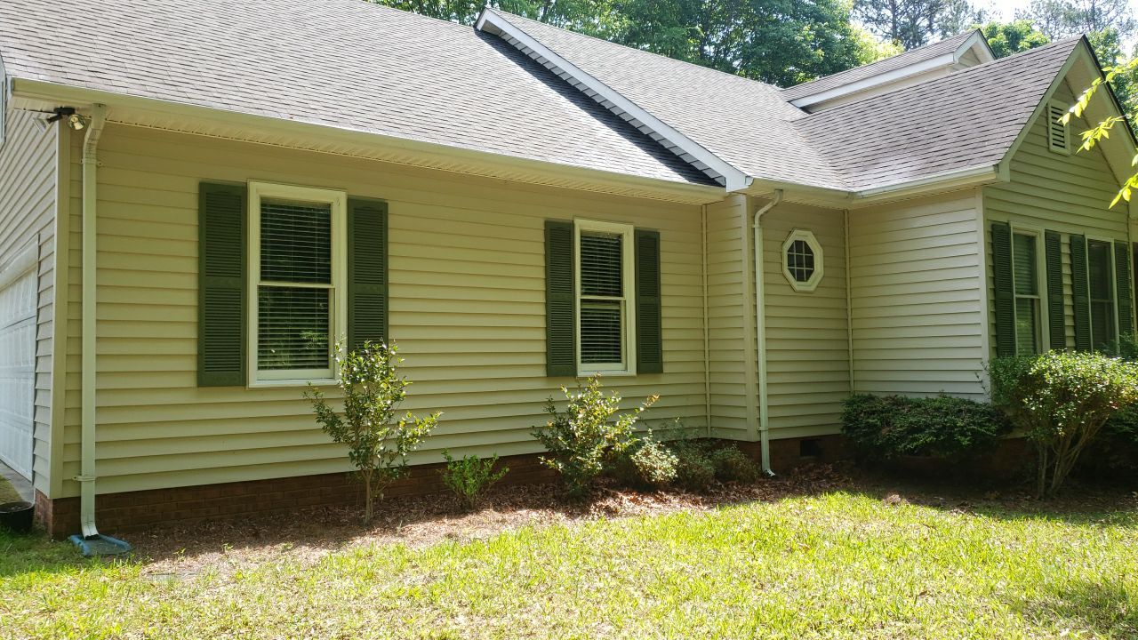 House Wash using cleaner by G&H Home Tech Pros LLC