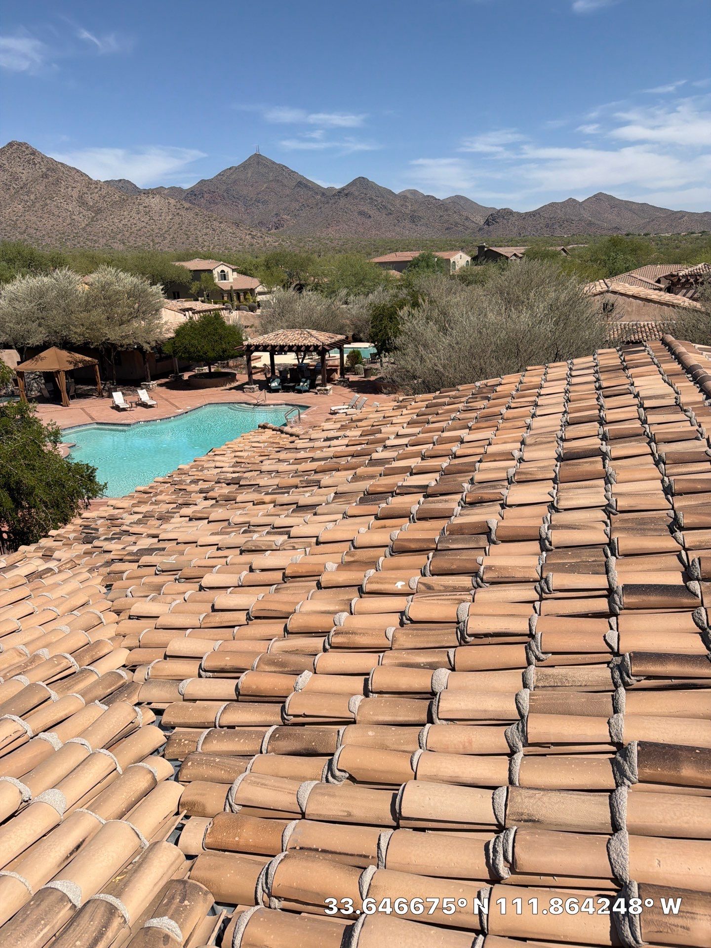 Project in Scottsdale, AZ by Saint Roofing