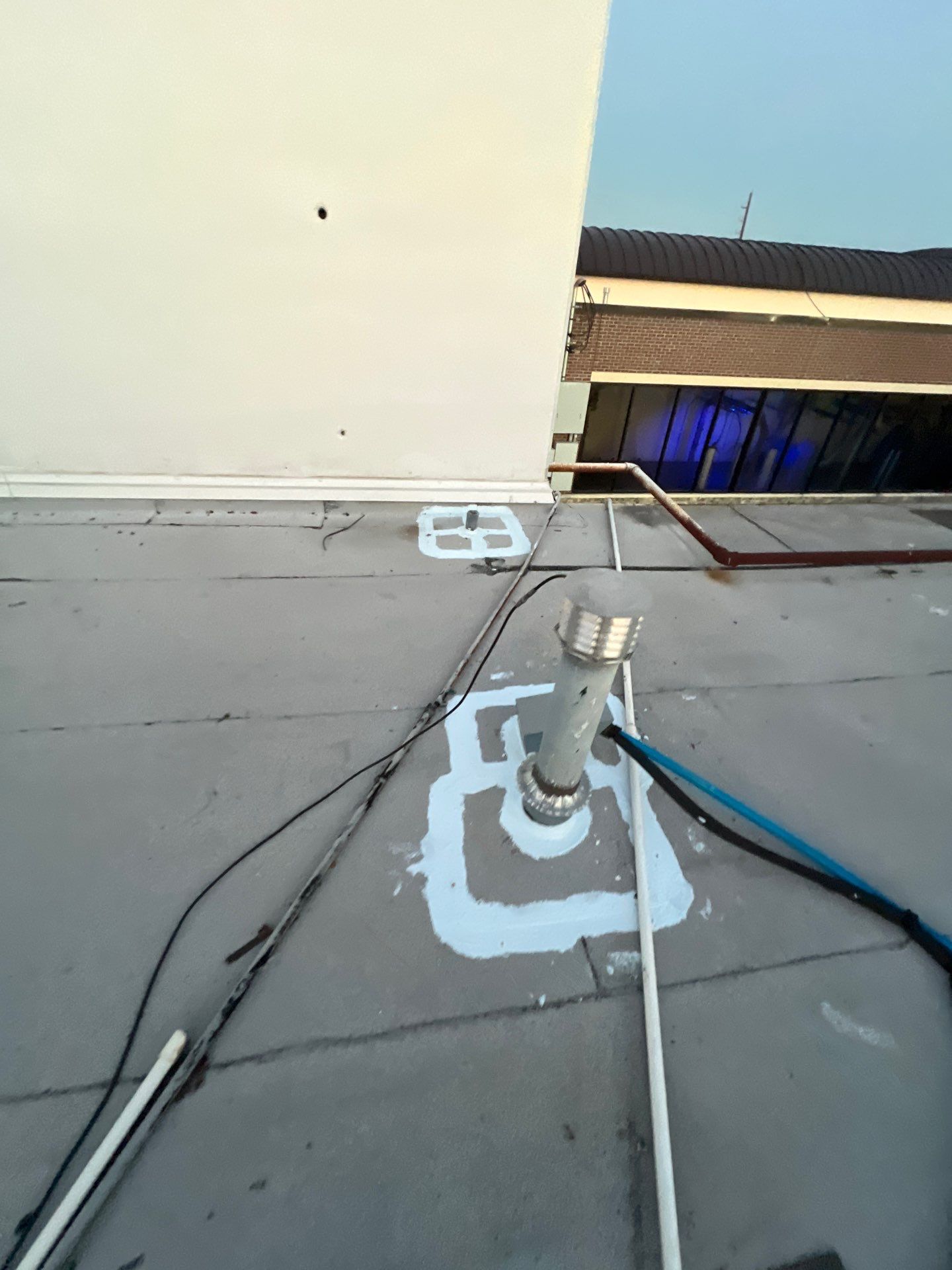 Commercial Roofing Repair using Customer requested products by Roof Repair Company