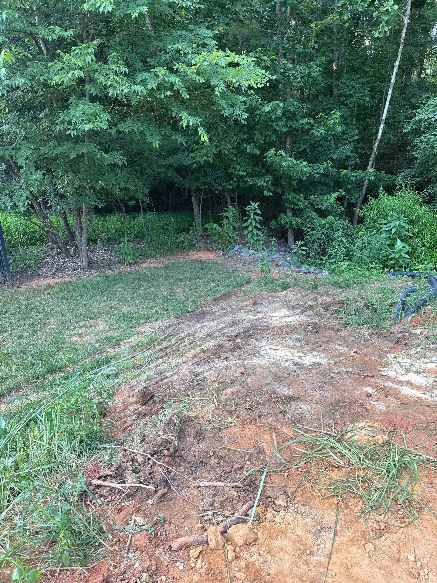 Project in Weddington by Badger Hauling