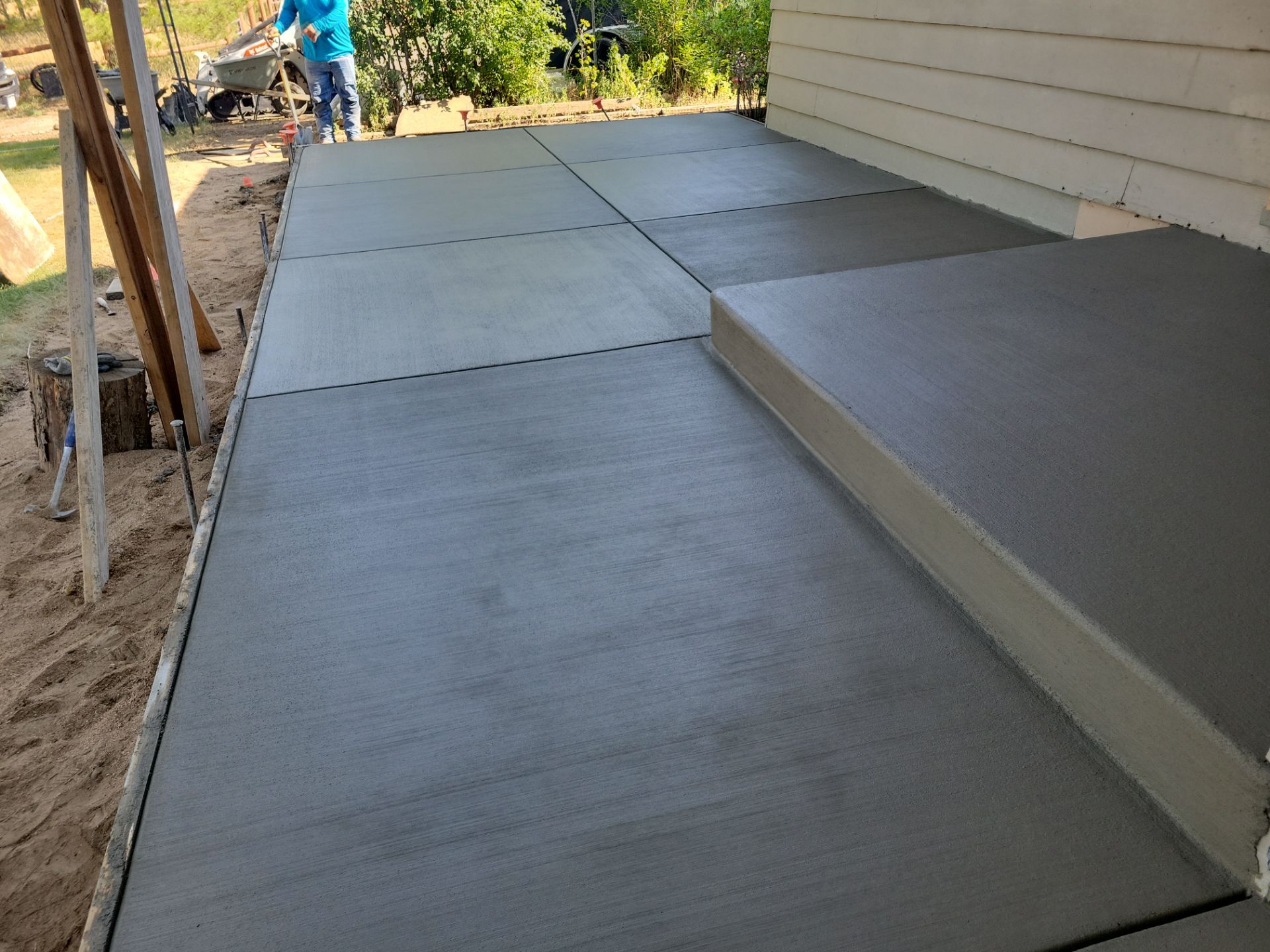 Project in Fort Collins by  Center Line Concrete