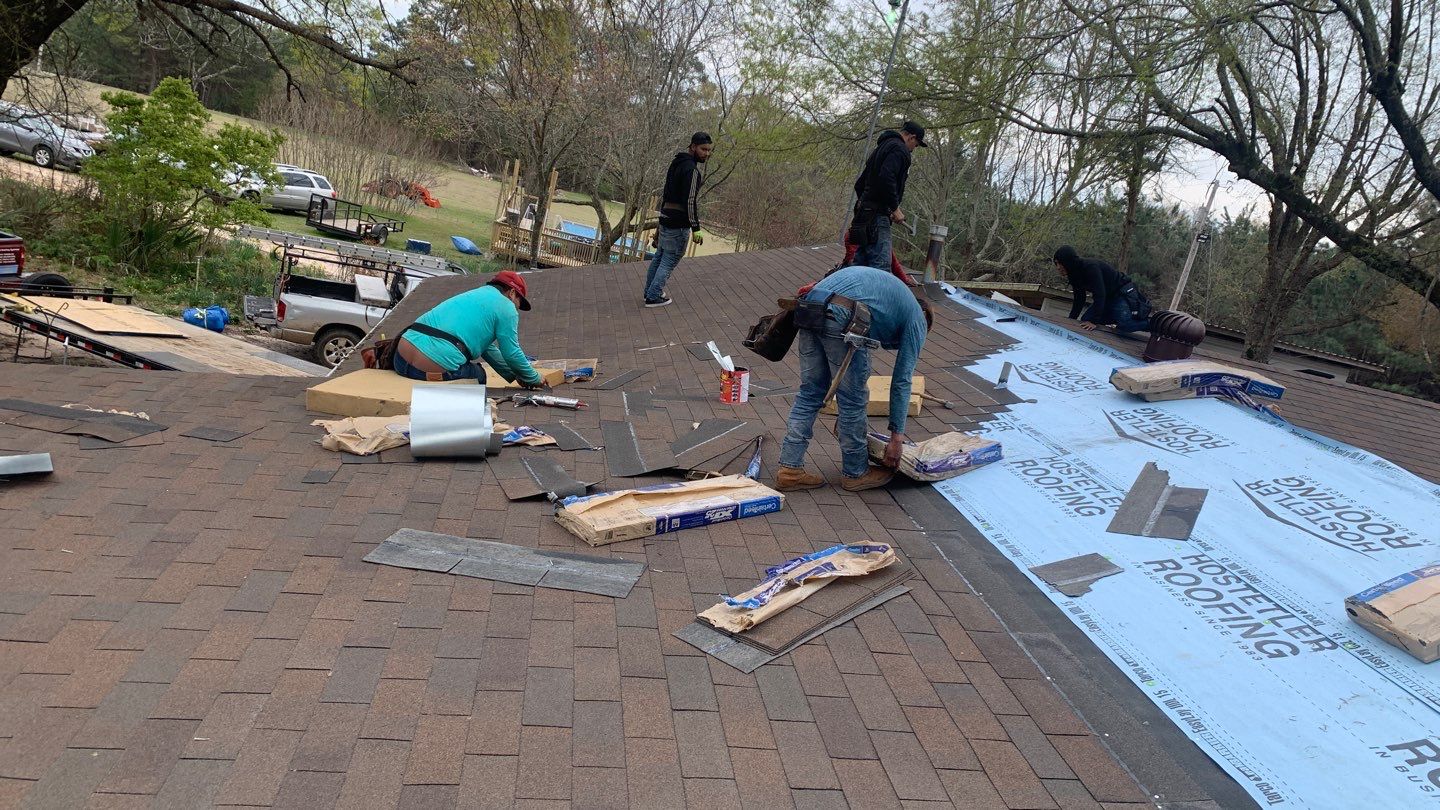 Asphalt Roof Replacement in Hope, AR by Hostetler Roofing