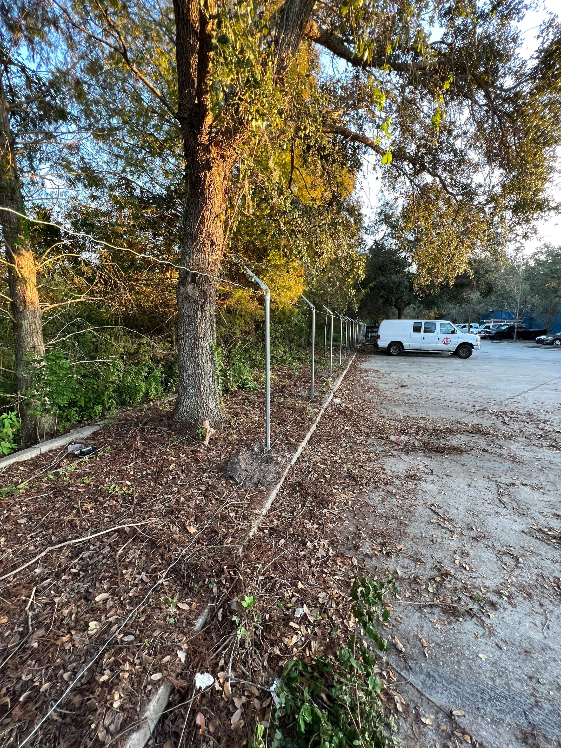 Chain-link Fence Installation using Commercial Chain-link Fence by Asap fence and gates, LLC