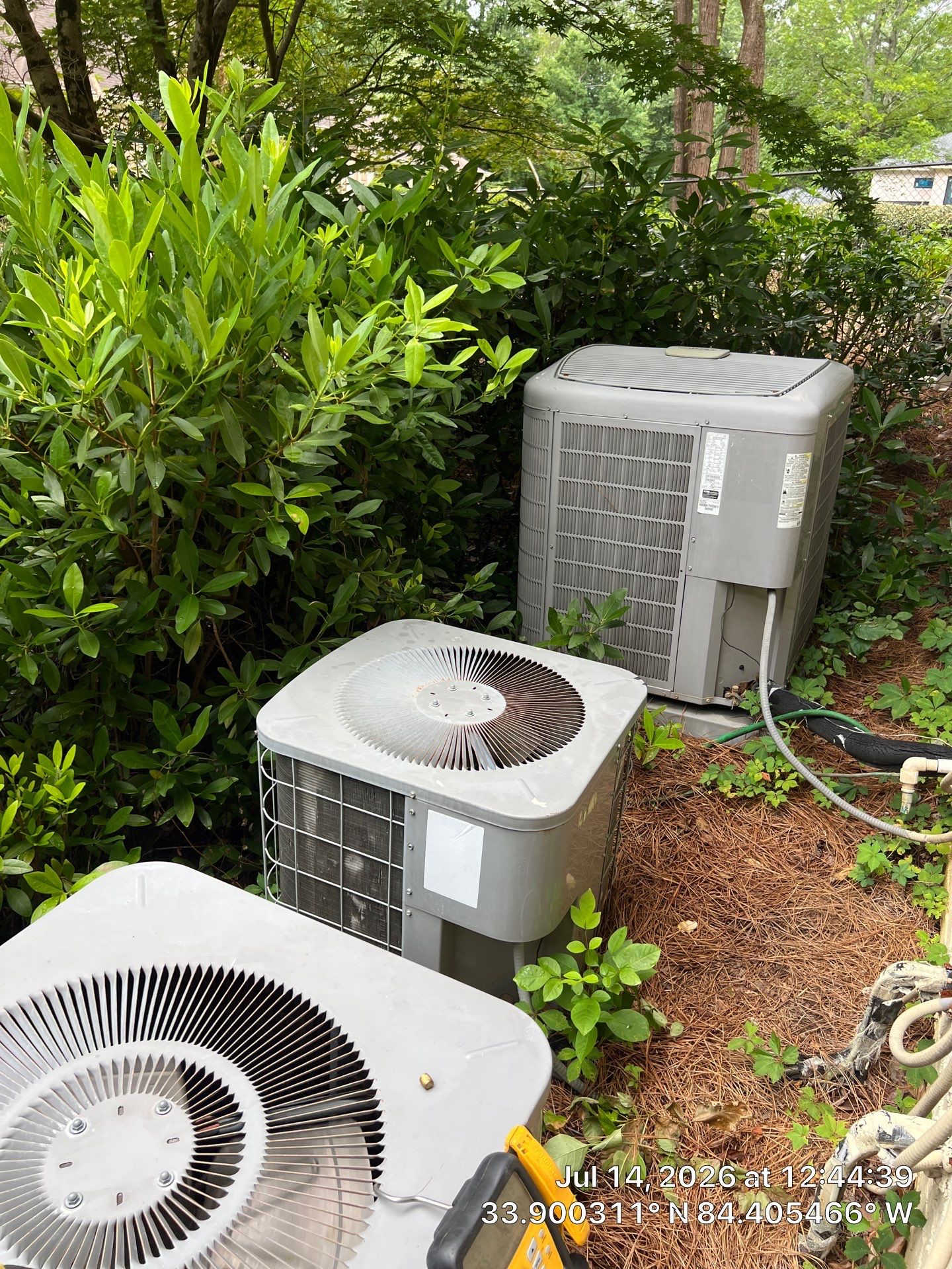 Vertical HVAC Furnace and Supply Plenum Installation in Atlanta by Veasey Mechanical Services