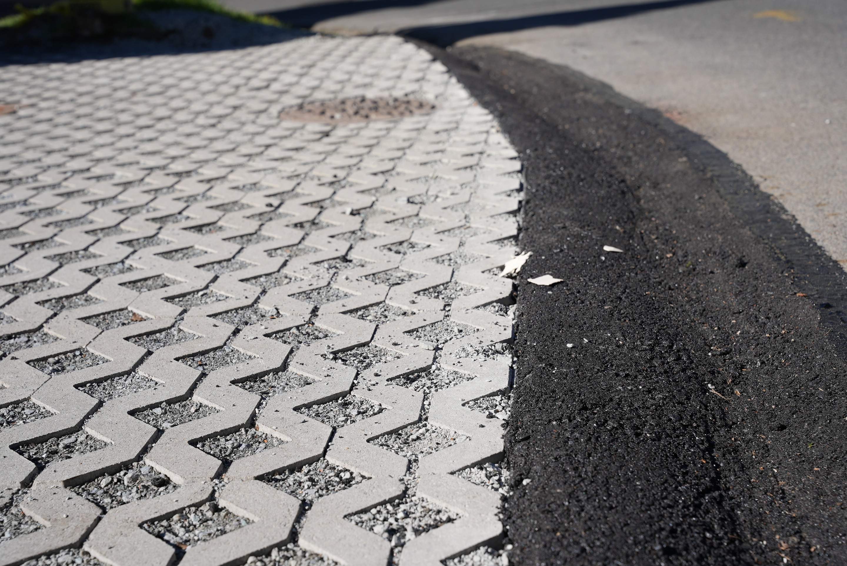 Russell | Turfstone Pavers Driveway  by Jireh Asphalt & Concrete Inc 