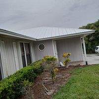 24ga 5V Crimp Mill Finish  by Total Roofing System The Metal Roof Experts