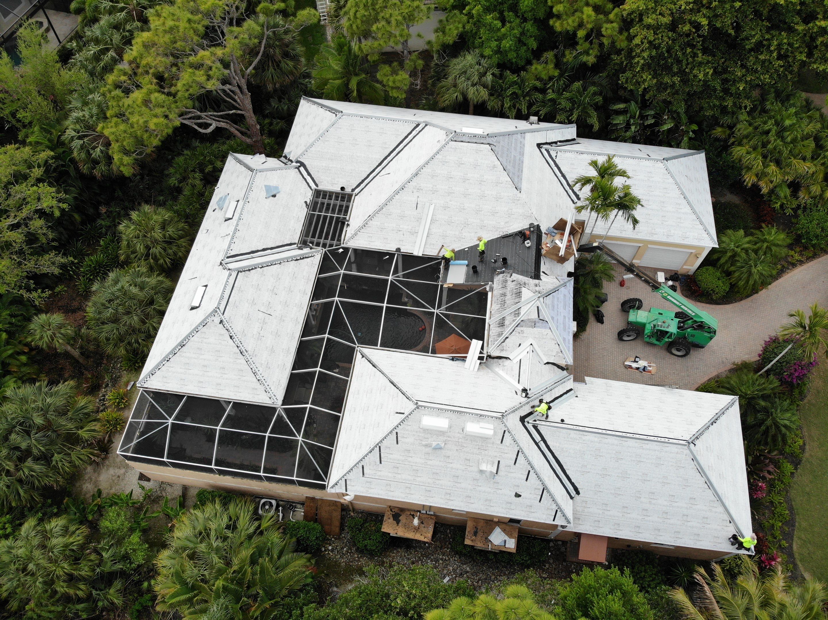Residential Roofing Installation using Eagle Concrete Tile in Bonita Springs by International Roofing