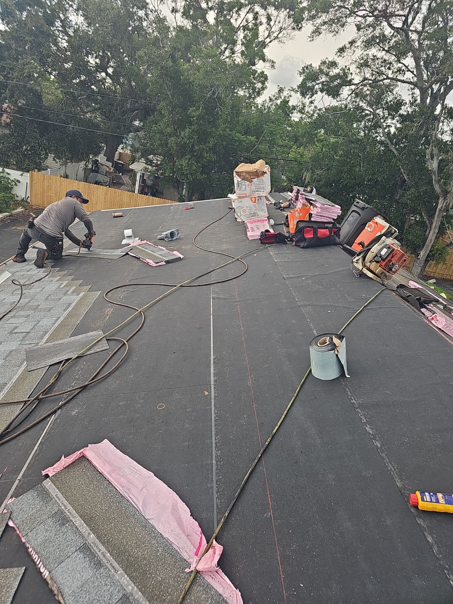 Project in Clearwater 33756 by Mitchell Roofing Company LLC 