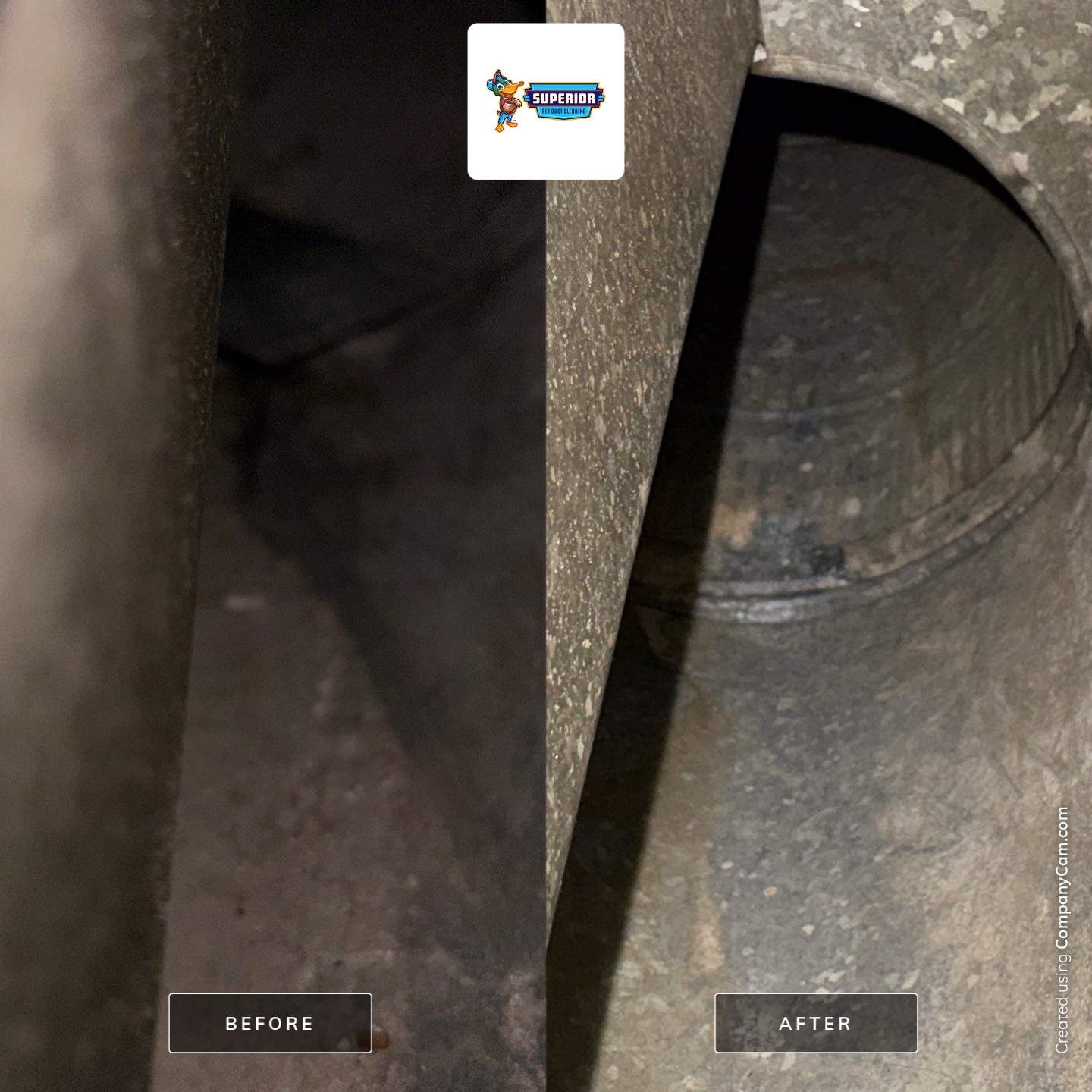 Air Duct Cleaning With a Vacuum Truck in Salem, OH by Superior Air Duct Cleaning