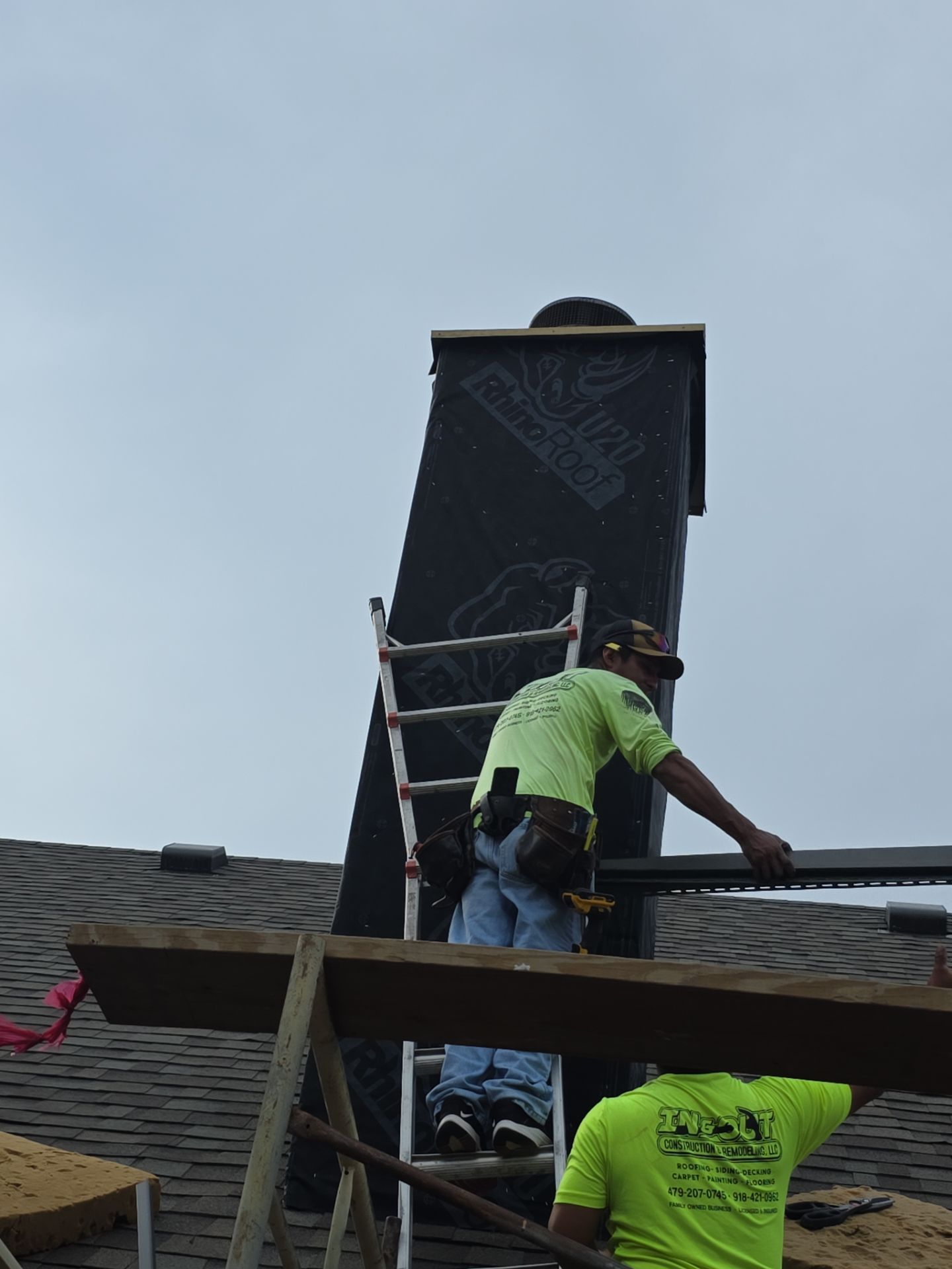 Roof replacement & siding  by In & Out Construction & Remodeling, LLC