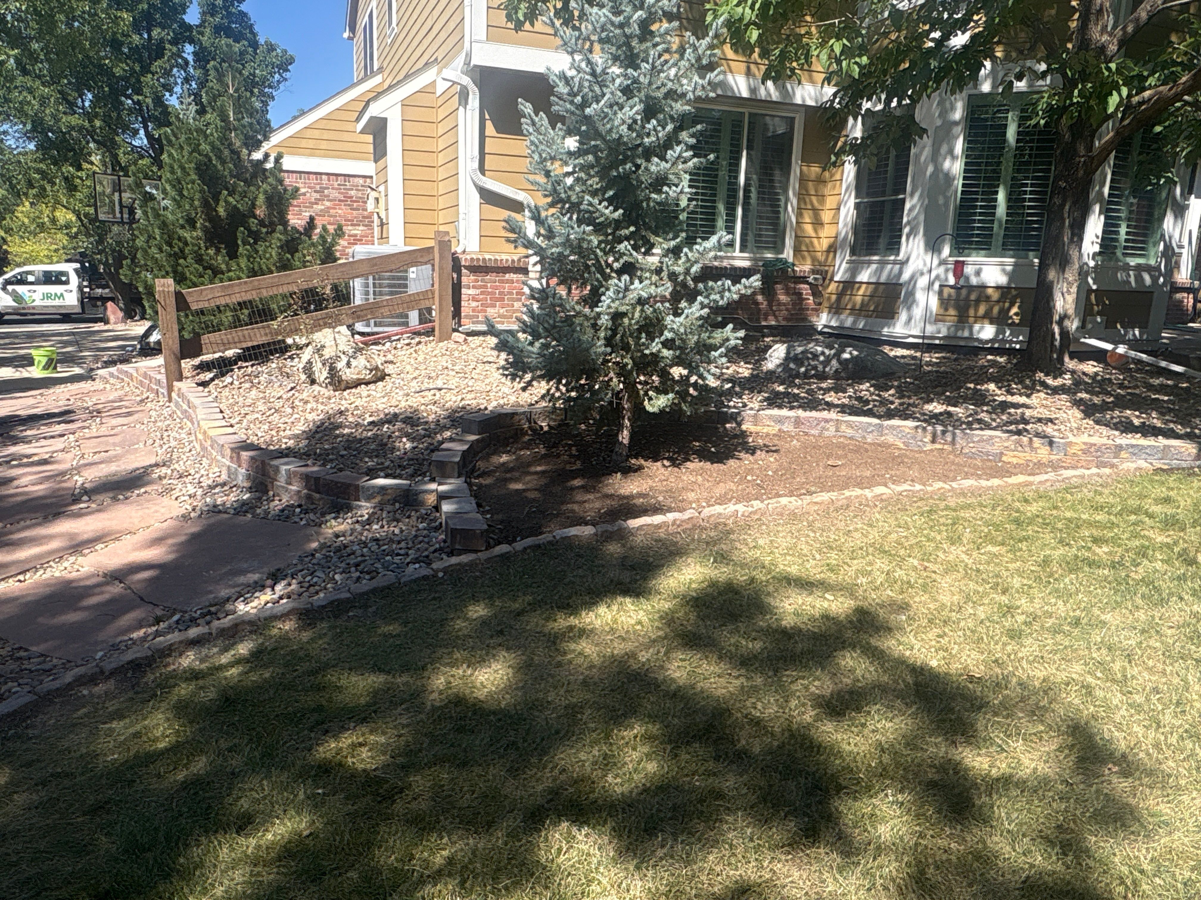 Project in Littleton by JRM landscape & design