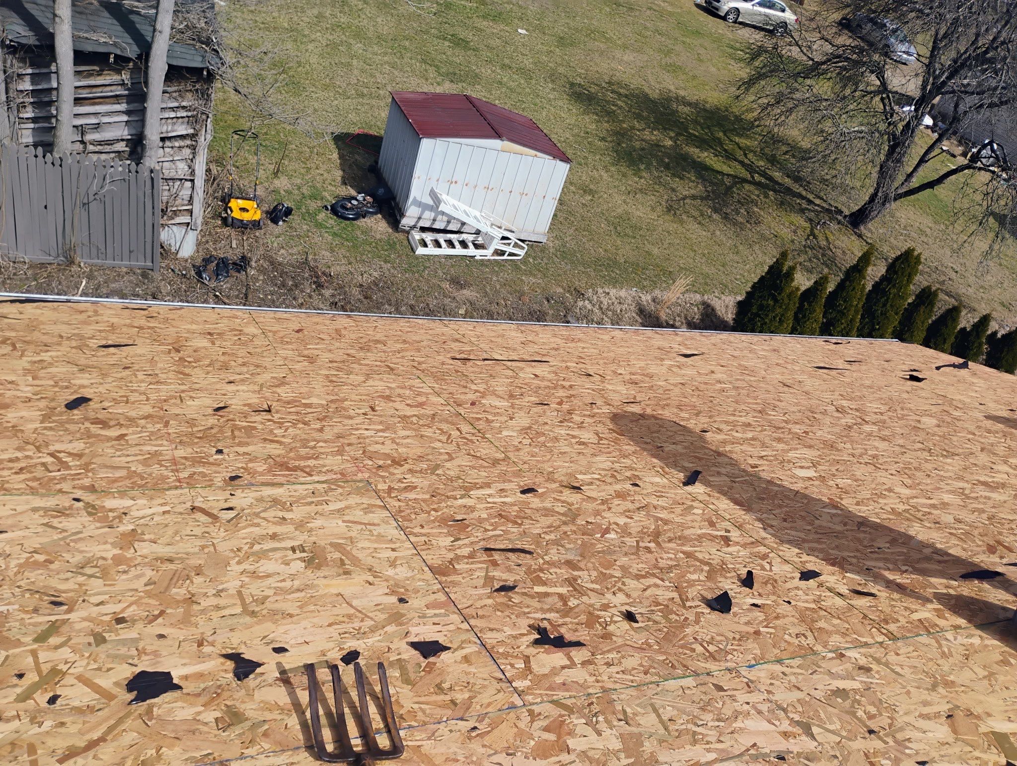 Residential Roofing Installation using GAF Timberline HDZ Charcoal by Rainstoppers Roofing