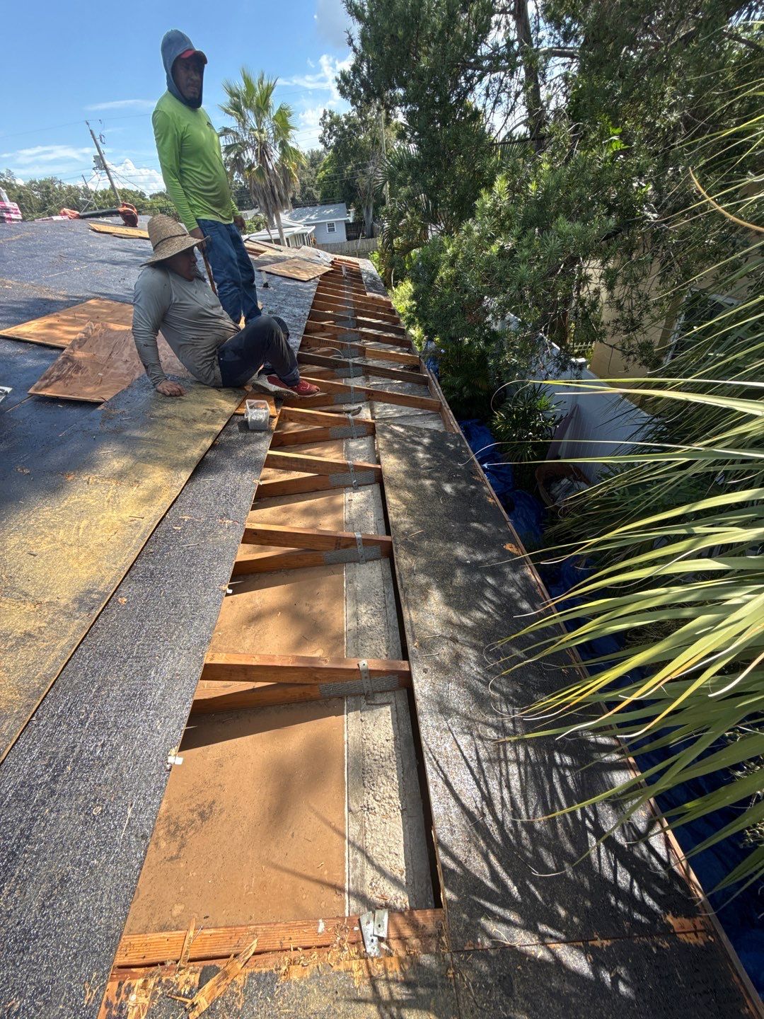 Project in St. Petersburg 33703 by Mitchell Roofing Company LLC