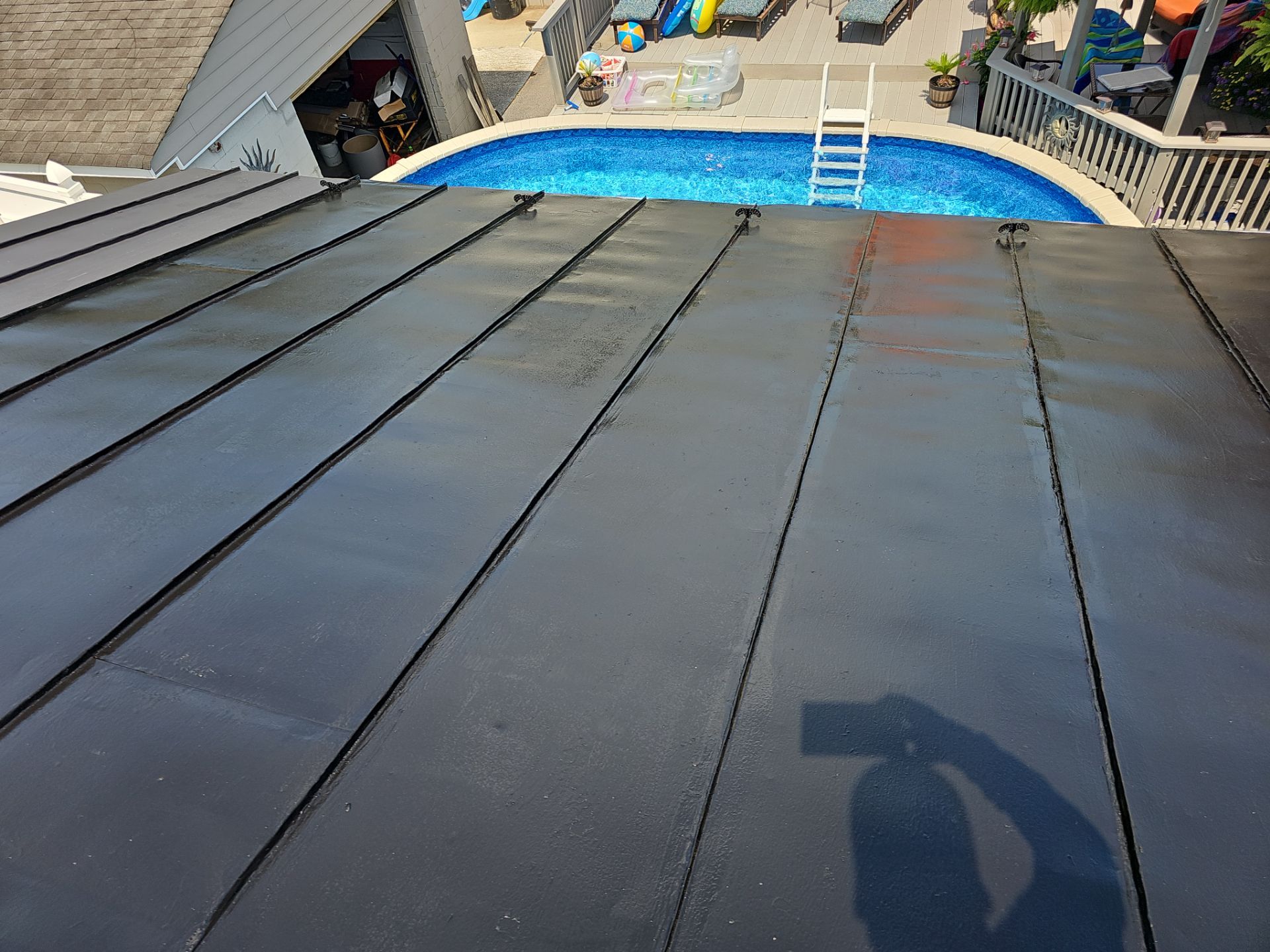 Metal Roof Repair by Winchester Roofing