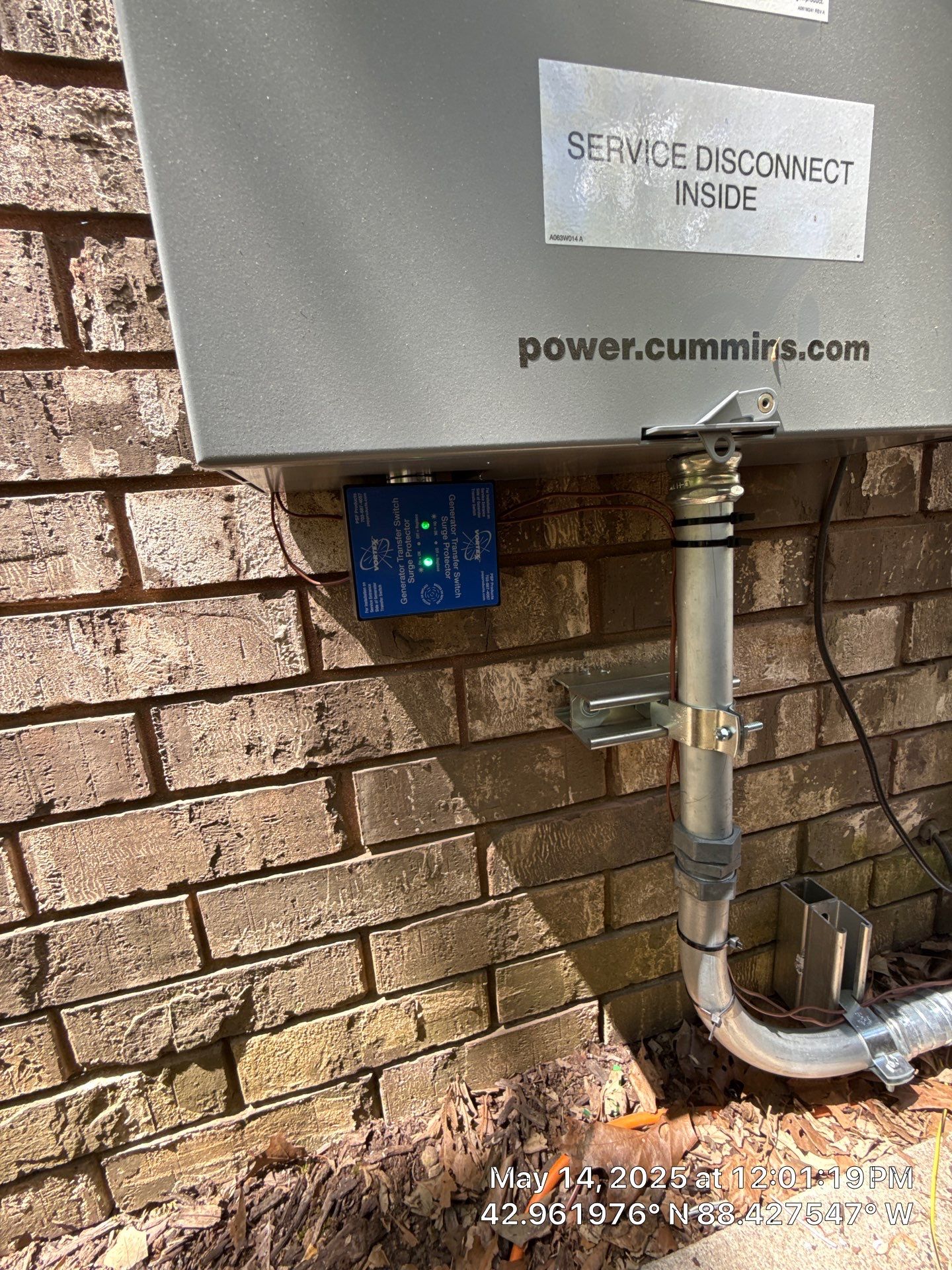 Cummins 17kW Generator Installation with 200A Transfer Switch – Dousman, WI by GSHA Services LTD