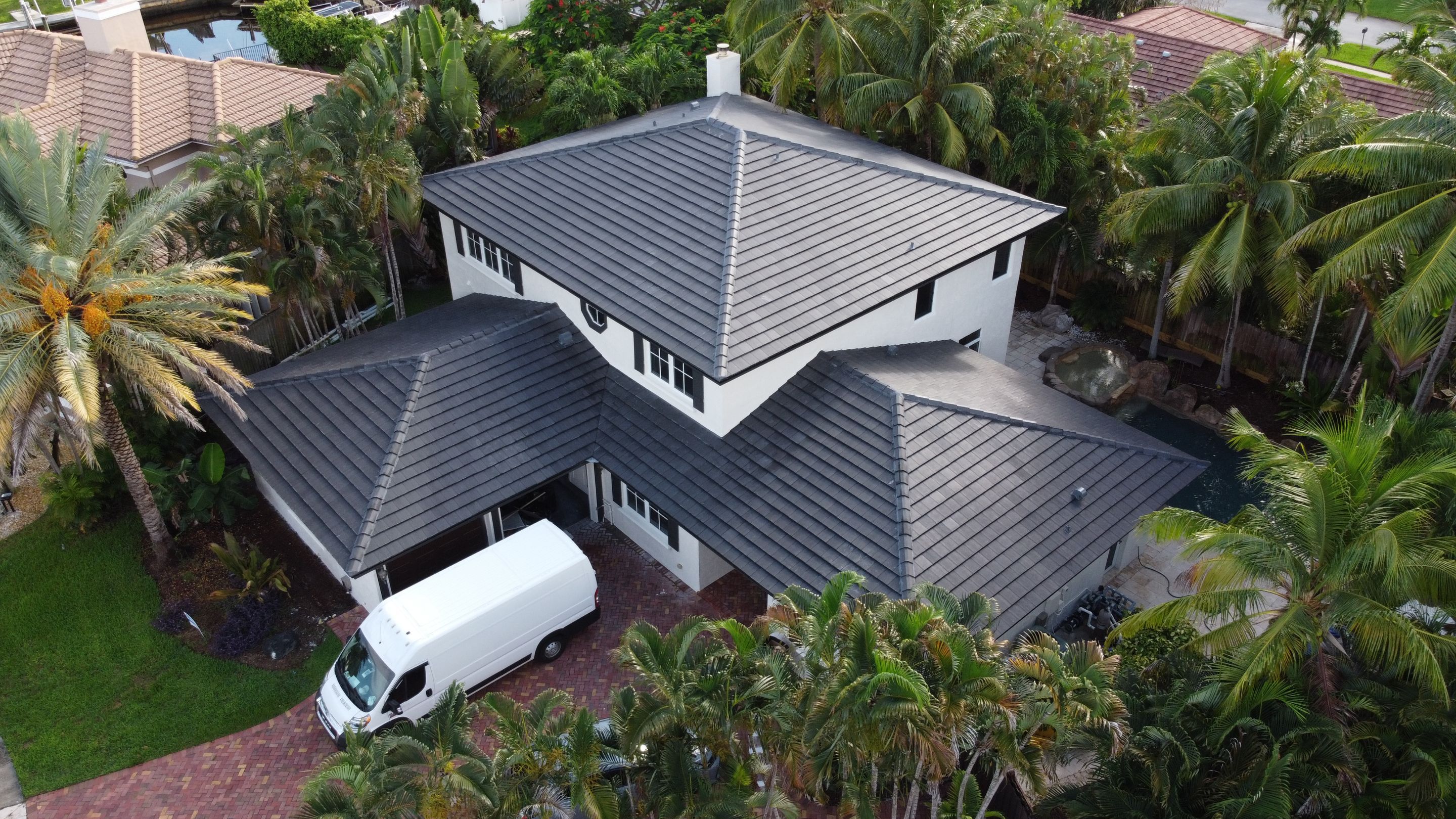 Residential Roofing Installation using Eagle Roofing Tile by BLUES BROTHERS ROOFING