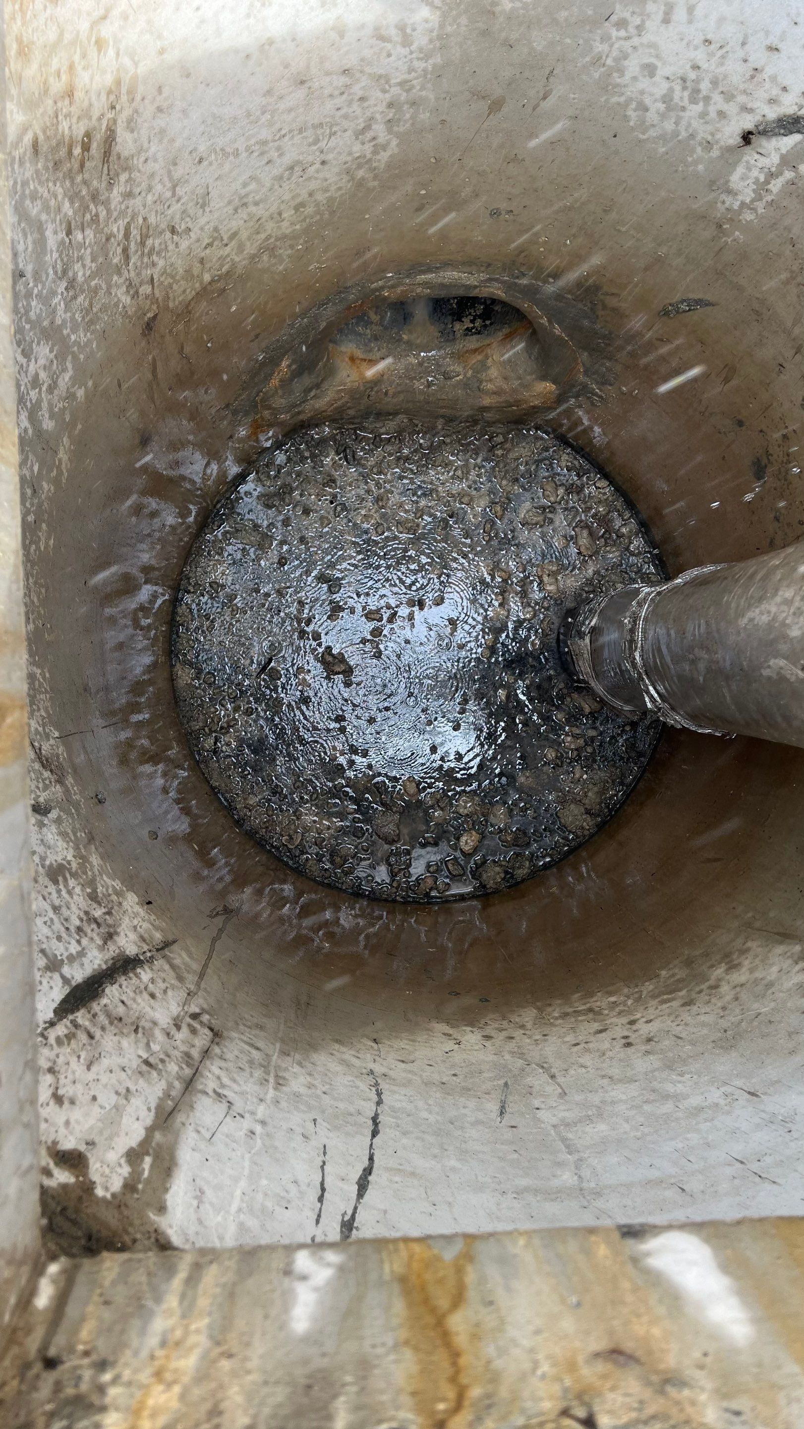New Construction Commercial Parcel Stormwater System Cleaning by Don Mar, Inc. Storm Water Solutions