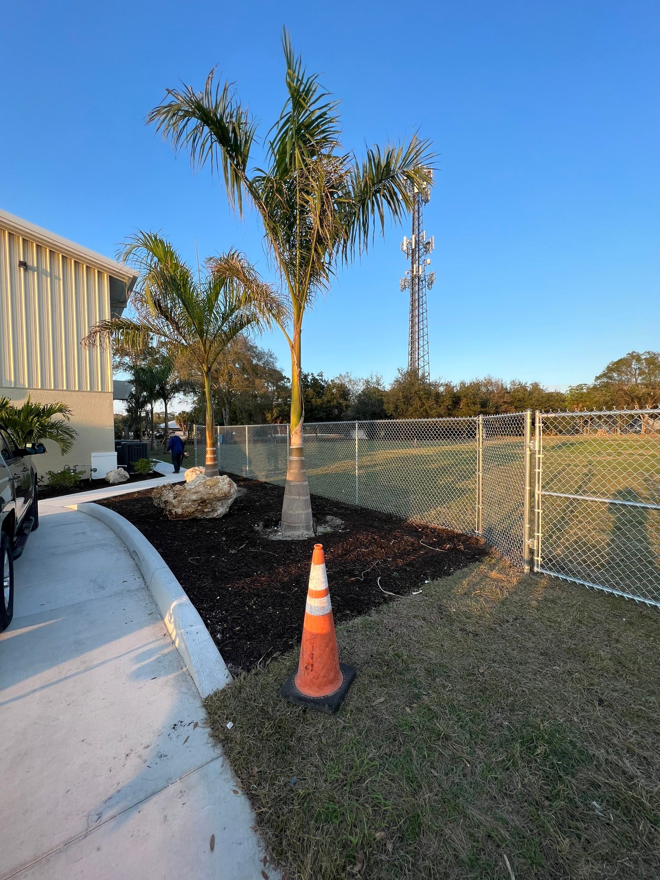 Sarasota, FL 6ft. Tall Commercial Chain-link Fence  by Asap fence and gates, LLC